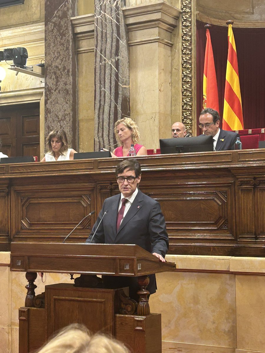 <a href="/salvadorilla/">Salvador Illa Roca</a> investit President de la Generalitat de Catalunya. Comença un nou temps sota el lema d’unir i servir al país i a la ciutadania.