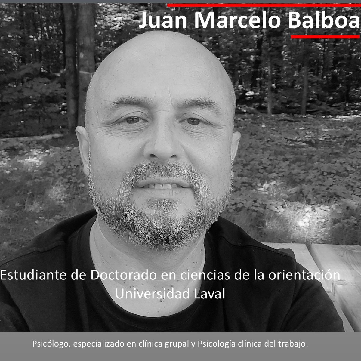 Conoce a Marcelo Balboa, candidato Directiva #Redicec 2024-2026