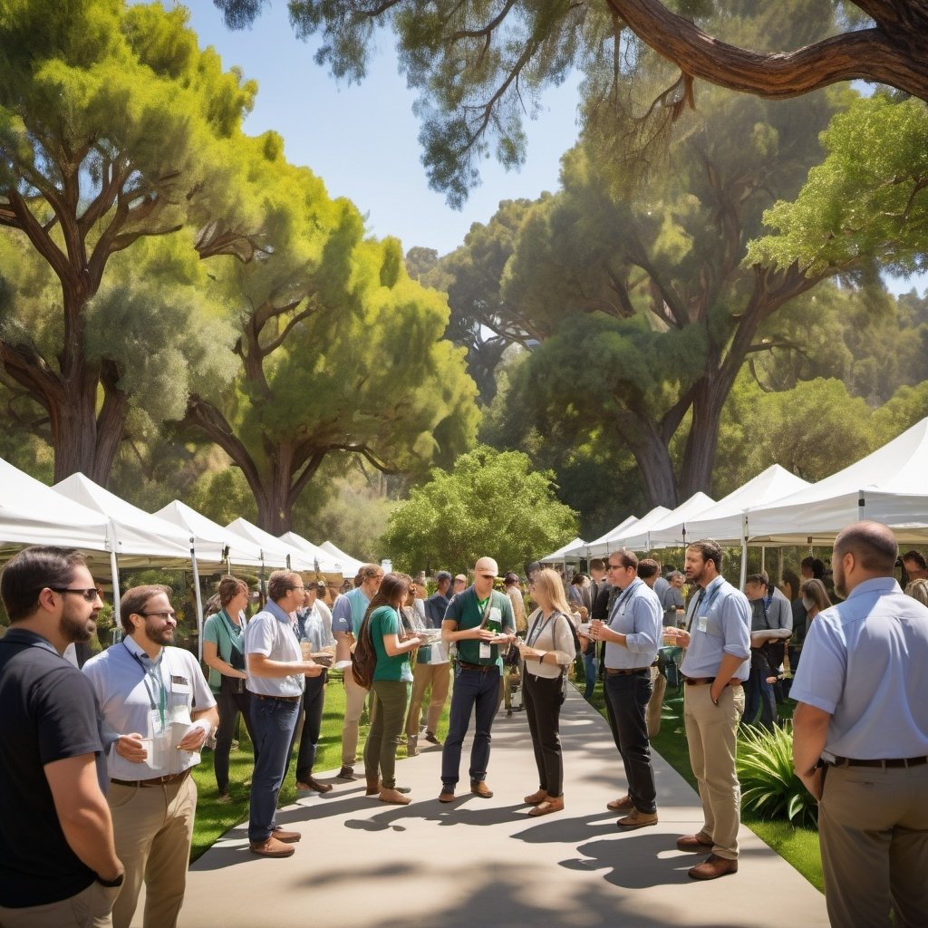 Nice session on AI and LLM's in ecology and education #ESA2024. Possibilties and caveats. This figure is AI generated picture on prompt 'conference for ecologists in California'. Its pretty white male dominated... right?