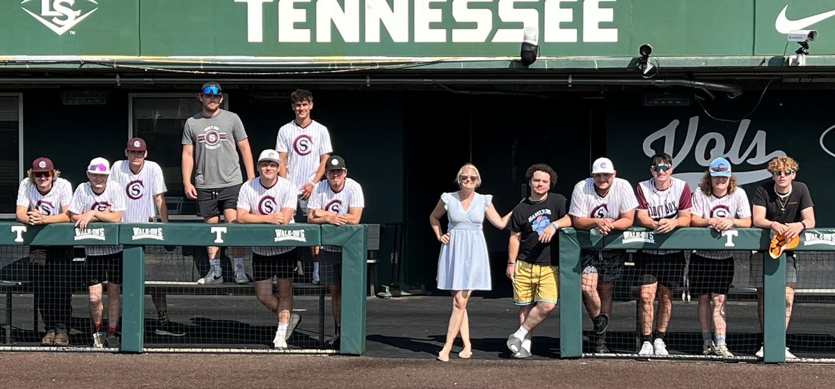 We got a private tour of the University of Tennessee baseball field and facilities. Opportunity of a lifetime!Thank you so much Coach P Serrano!!! <a href="/ParkerSerrano18/">Parker Serrano</a> <a href="/Macotj/">Coach Maco GHS & Cincy Sox Baseball</a> <a href="/ProspectsNat/">Prospects National</a> <a href="/Vol_Baseball/">Tennessee Baseball</a> #CincySoxBaseball #Soxarecollegebound #Soxrecruitmentcoordinatorrocks