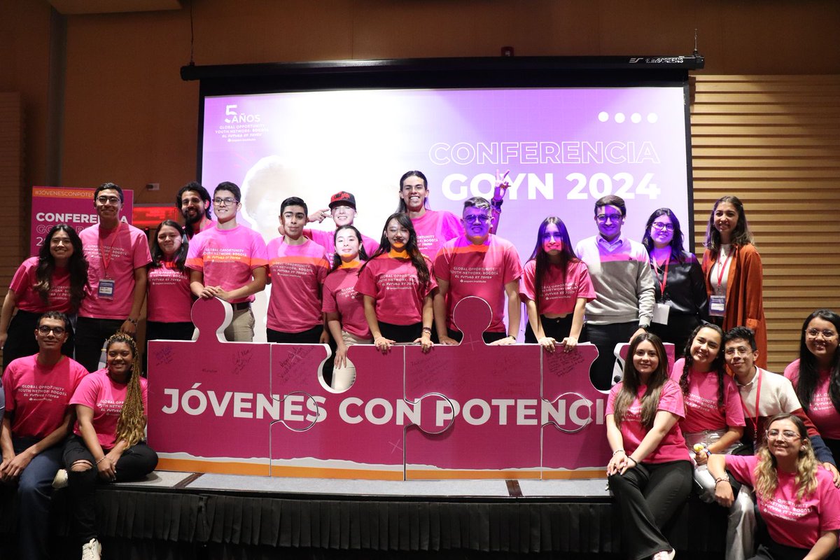 Felicitaciones a todos los y las jóvenes líderes que apoyan <a href="/GOYNBogota/">Global Opportunity Youth Network - Bogotá</a>, su participación, liderazgo y voces fueron el centro de la presentación de hoy! <a href="/Mapamacias/">Maria Paula Macías 🇨🇴</a> <a href="/fundcorona/">Fundación Corona</a> #JovenesConPotencial