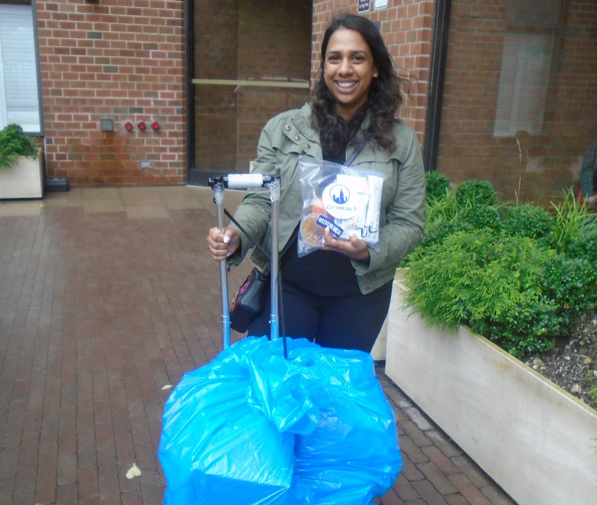 Rain or shine, Citymeals staff and volunteers hit the streets in all five boroughs making sure older New Yorkers have a nutritious meal and a friendly knock on the door. 🙌💙
