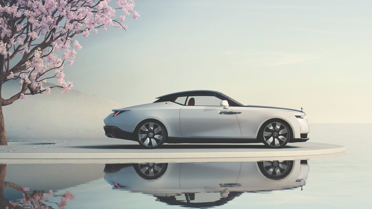 LeGrandMag_Com's tweet photo. Rolls-Royce Arcadia Droptail

#RollsRoyceDroptail #BespokeIsRollsRoyce #BespokeLuxury
#PrestigeCars #TimelessElegance #pinkmoney #dandy #cabriolet #ladycar #convertible https://t.co/t5dA7S07Ms