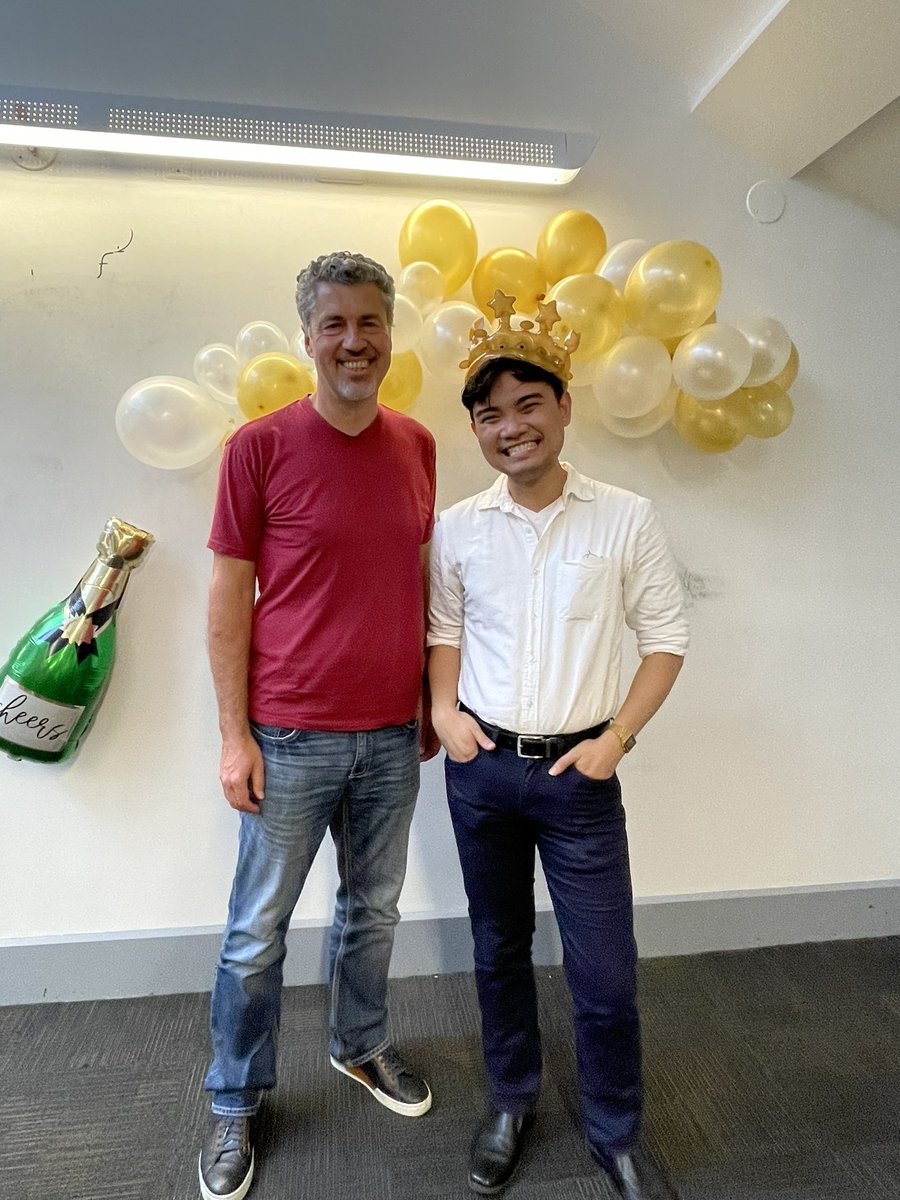 RovisGroup's tweet photo. And just like that, our summer of defenses comes to a close! Congratulations to Dr. David Cortez Cabañero!! You will be missed, but we are so excited to see you excel in your next steps! #teamredlight https://t.co/iDQDAquKmU
