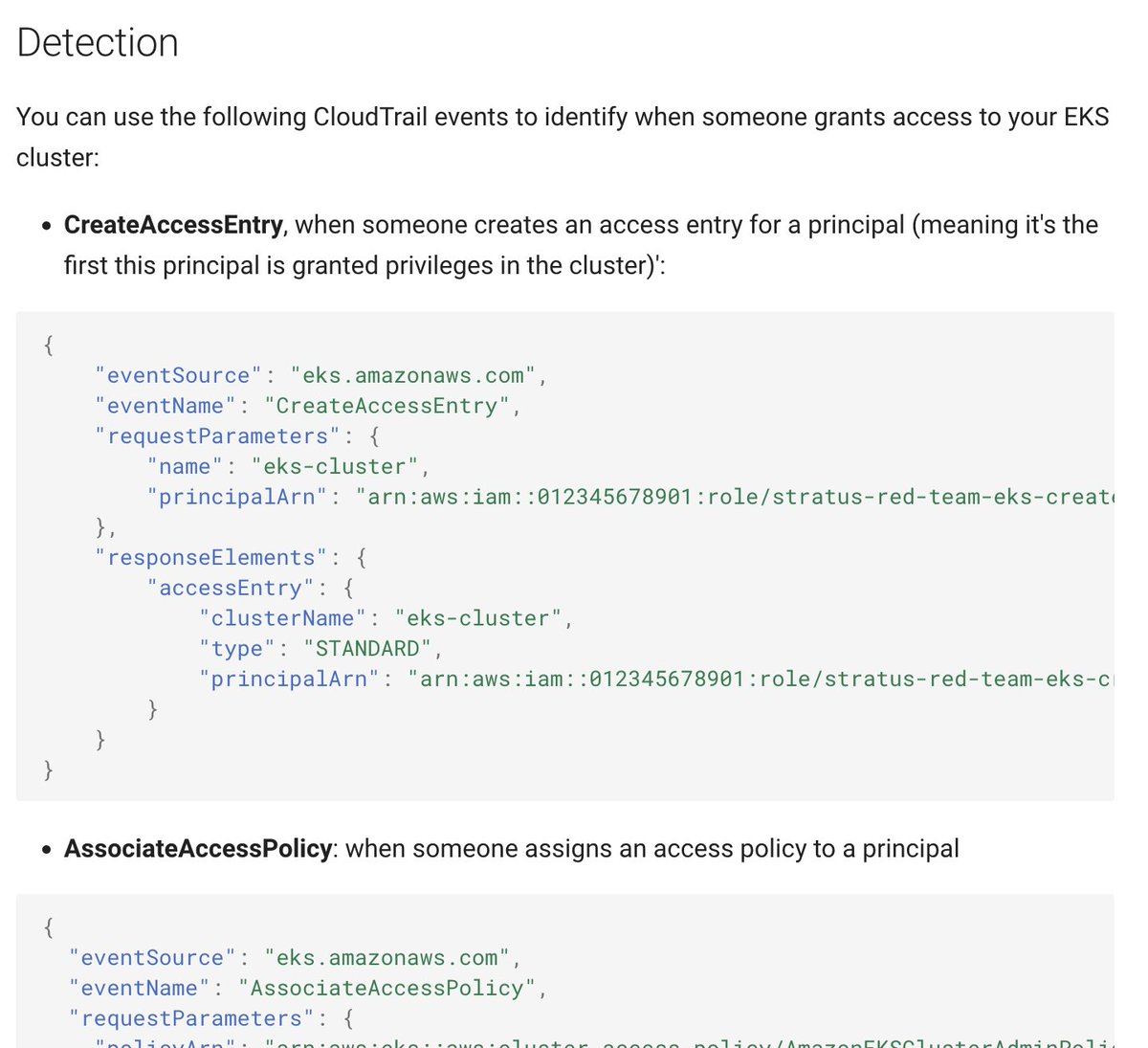 christophetd's tweet photo. Just in time for Black Hat Arsenal, Stratus Red Team now supports Amazon EKS attack techniques!

• Backdoor aws-auth EKS ConfigMap
• Create Admin EKS Access Entry

https://t.co/a9j5xFf1yU

https://t.co/3pBSkos0Hu https://t.co/S8lCrZqZbh