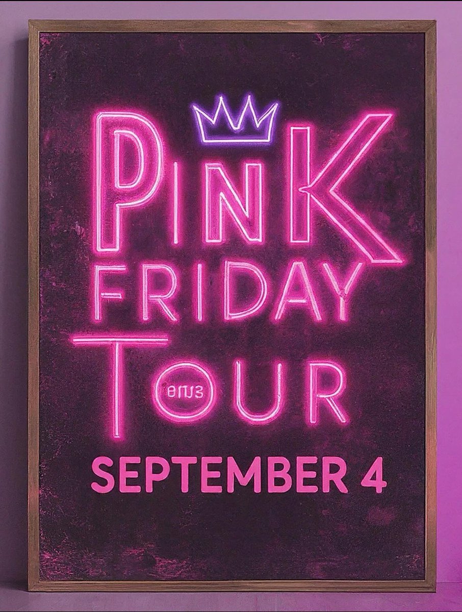 solodolobarbie's tweet photo. September 4, the Pink Queen returns! 🚂 Don’t miss @NICKIMINAJ’s U.S. tour Leg 2 as she makes a few stops near you. 🎀 #PinkQueen #NickiTour2024 https://t.co/DdliRAazSv
