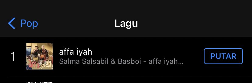 kaariska_'s tweet photo. GENRE POP #1 ITUNES ππ«Άπ«
#AffaIyahSalmaSalsabil
#Fifthsals
#AffaIyahSalmaSalsabilXBasboi https://t.co/NYDLd4pafS