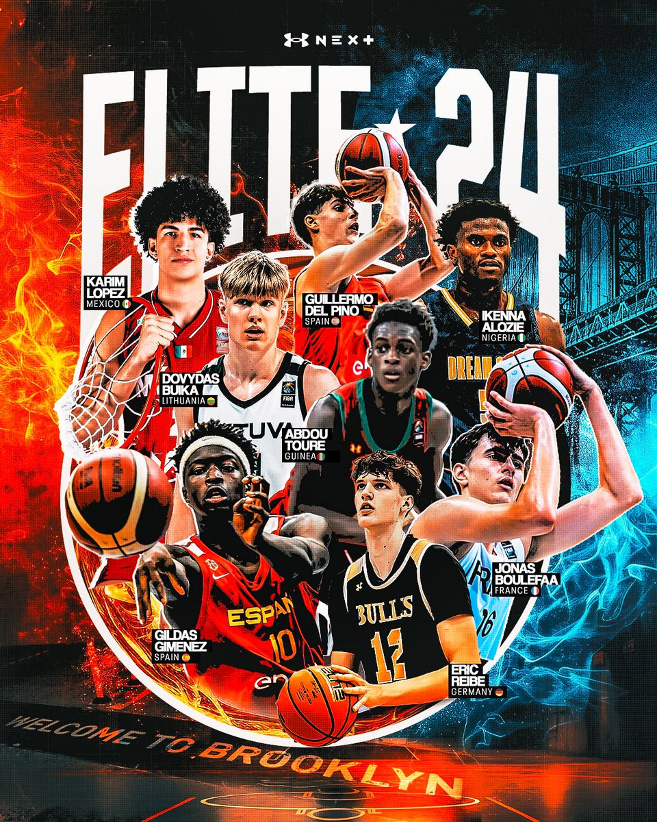 UANextBHoops's tweet image. Bringing international heat to the Elite24 stage, get ready Brooklyn!! ✈️📍8/10/2024 #uanext
