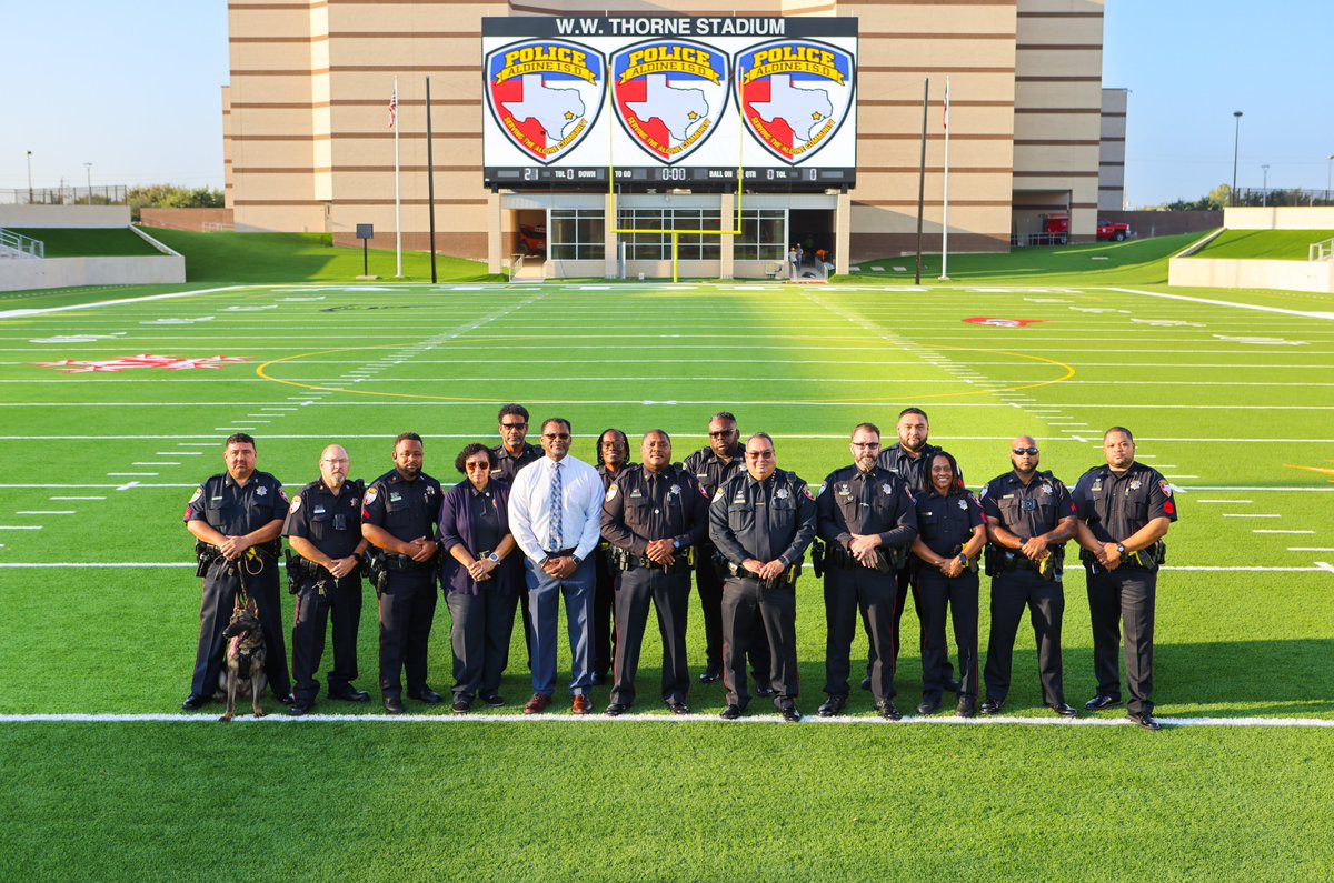 Paul S Cordova (@paulscordova) on Twitter photo Our <a href="/AldinePolice/">Aldine ISD Police Department</a> are standing ready to serve the students of <a href="/AldineISD/">Aldine ISD</a> this school year! Thank you for the honor to serve and protect our most precious resources and the future leaders of our community!! #AldineImpact!! Our <a href="/AldinePolice/">Aldine ISD Police Department</a> are standing ready to serve the students of <a href="/AldineISD/">Aldine ISD</a> this school year! Thank you for the honor to serve and protect our most precious resources and the future leaders of our community!! #AldineImpact!!