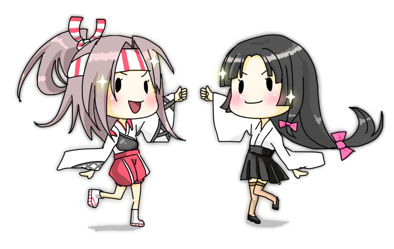 祥鳳(艦隊これくしょん) ,瑞鳳(艦これ) 「過去のデフォルメ祥鳳ッさん」|めだら＠skeb募集中のイラスト