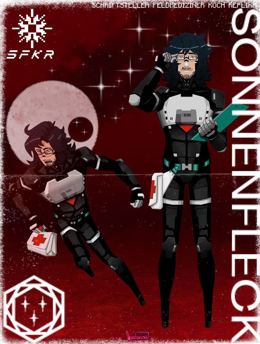 hmkr_unit's tweet photo. Another #SIGNALIS OC Commission done!!!
The Imperial SFKR unit, designed to treat mental and physical trauma. 
This versatile Replika is capable of cooking, sewing, and even dancing, and is highly prepared for social interactions.
This outstanding unit belongs to @DecipheredEchos https://t.co/PQkPtr5GXS