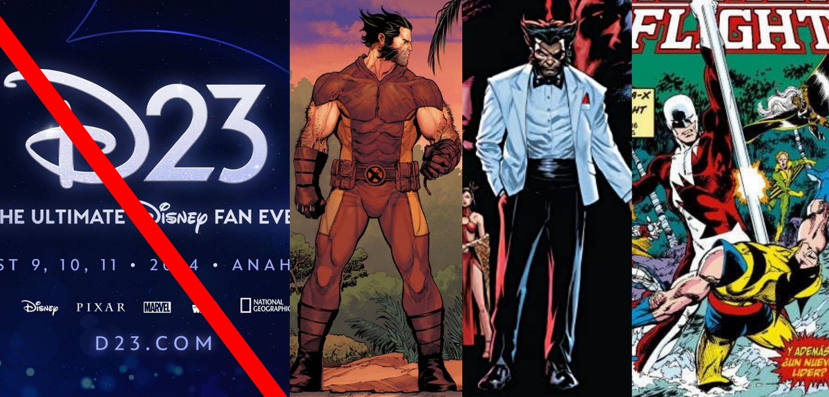 XMenReboot's tweet image. Rumor: Marvel Studios wont announce the X-MEN Reboot tomorrow on #D23 because Disney CEOs want to push the reboot back and first release two WOLVERINE films and an Alpha Flight show (with Wolverine as guest star) before the X-Men big arrival. 
Source: @CanWeGetSomeShit