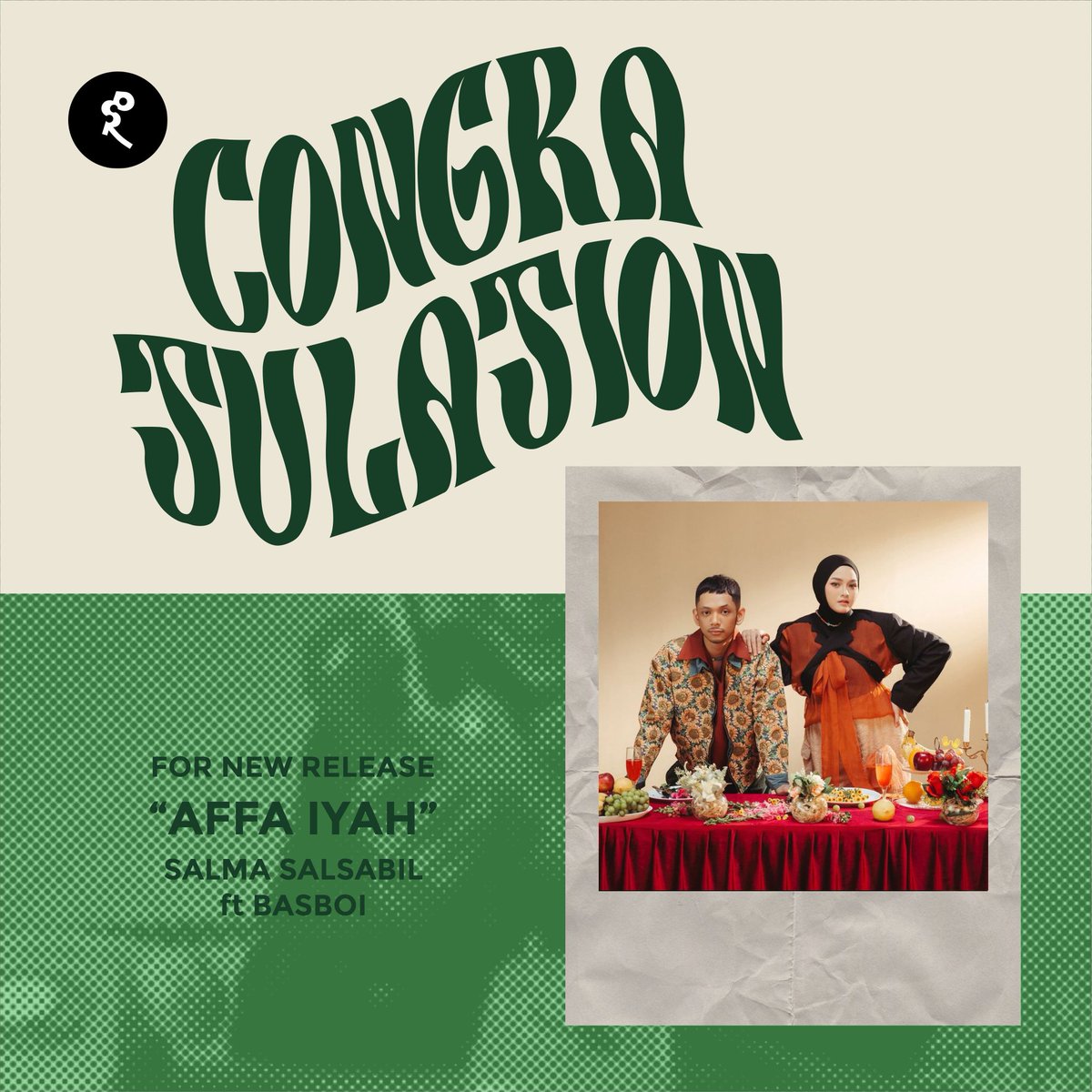 pasargenk_'s tweet photo. Selamat mendengarkan AFFA IYAH di semua digital flatform musik genks! selamat @/salmasalsabil12, @YoBaskara @OfficialSalmine dan semuanyaππ
#AffaIyahSalmaSalsabilXBasboi
#Fifthsals https://t.co/oZBqKjZPb1