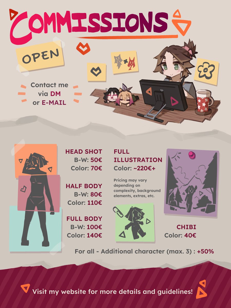 togekk0's tweet image. Hi, I updated my commissions and site. Feel free to contact me and ask any questions!
Details here: togekk0.carrd.co