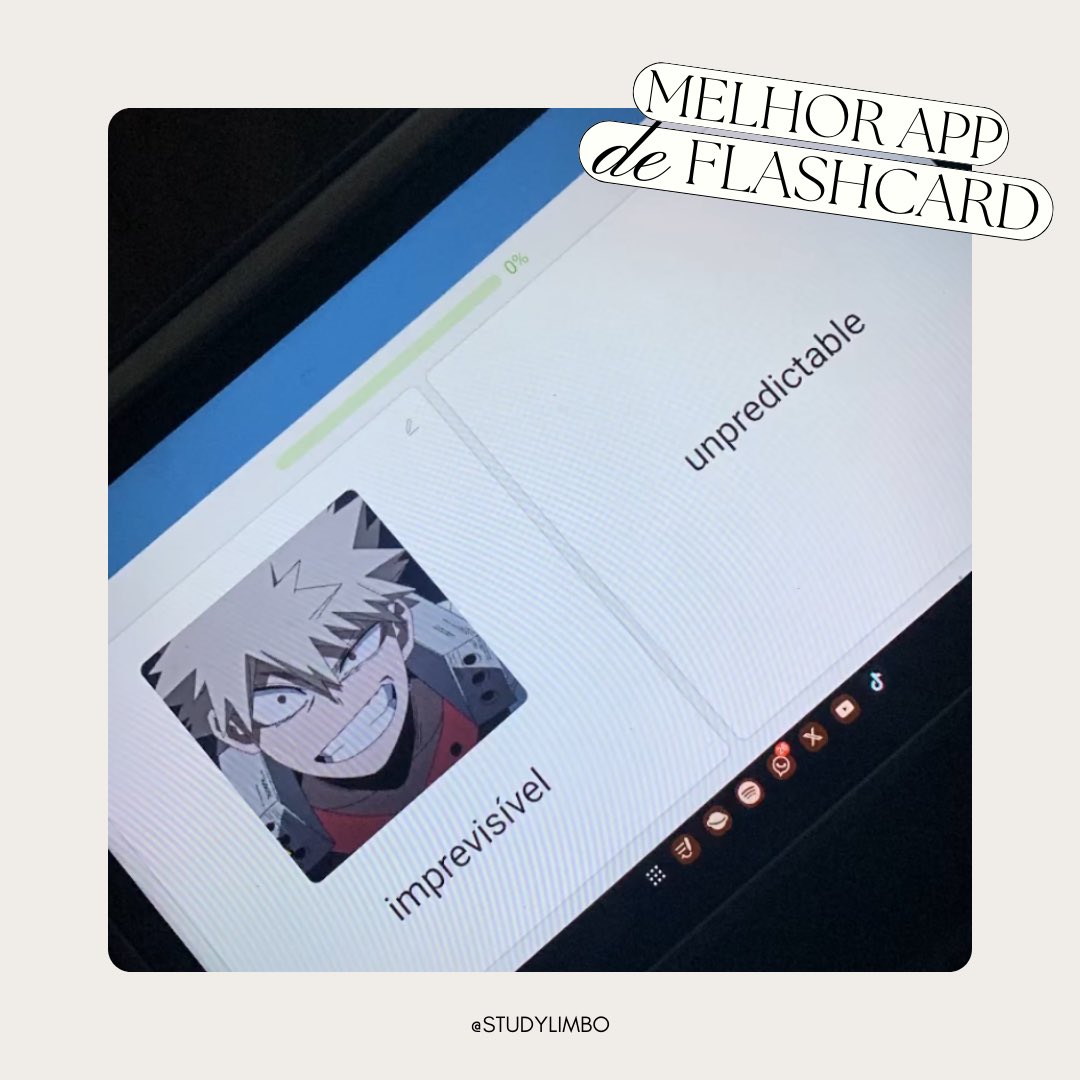 studylimbo's tweet image. o melhor app de flashcards pra idiomas do mundo todo🔡✨

[com espaço para colocar imagens, áudio (automático), exemplos e etc]

tags : #langtwt #studytwtbr #studytwt