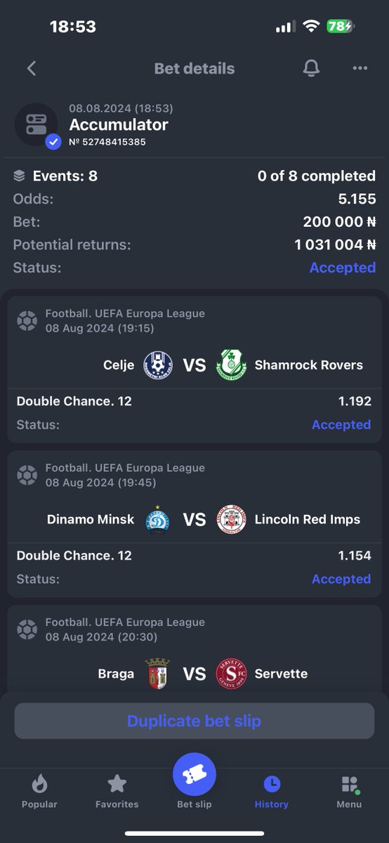 FreshBossTips's tweet photo. 5 Odds Banker Tossing on @PariPesaNigeria 

Booking code 👉🏻 CKZBN

Don’t have an account?

Register here 👉🏻 https://t.co/7b668GsDui

Promo code 👉🏻 FRESHBOSS https://t.co/utL0xE75Ut