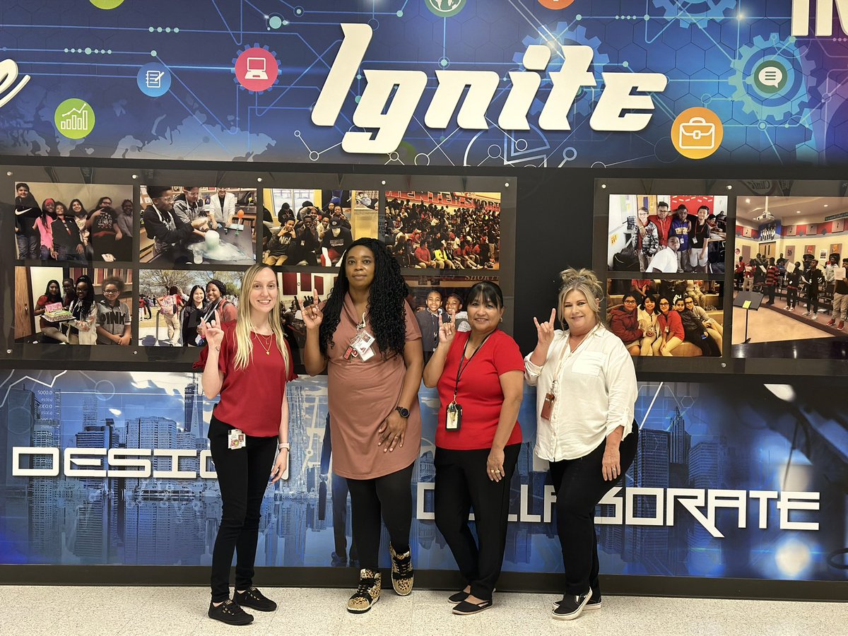 Sped Department Team photo at a popular place on campus. #OWNITPMS