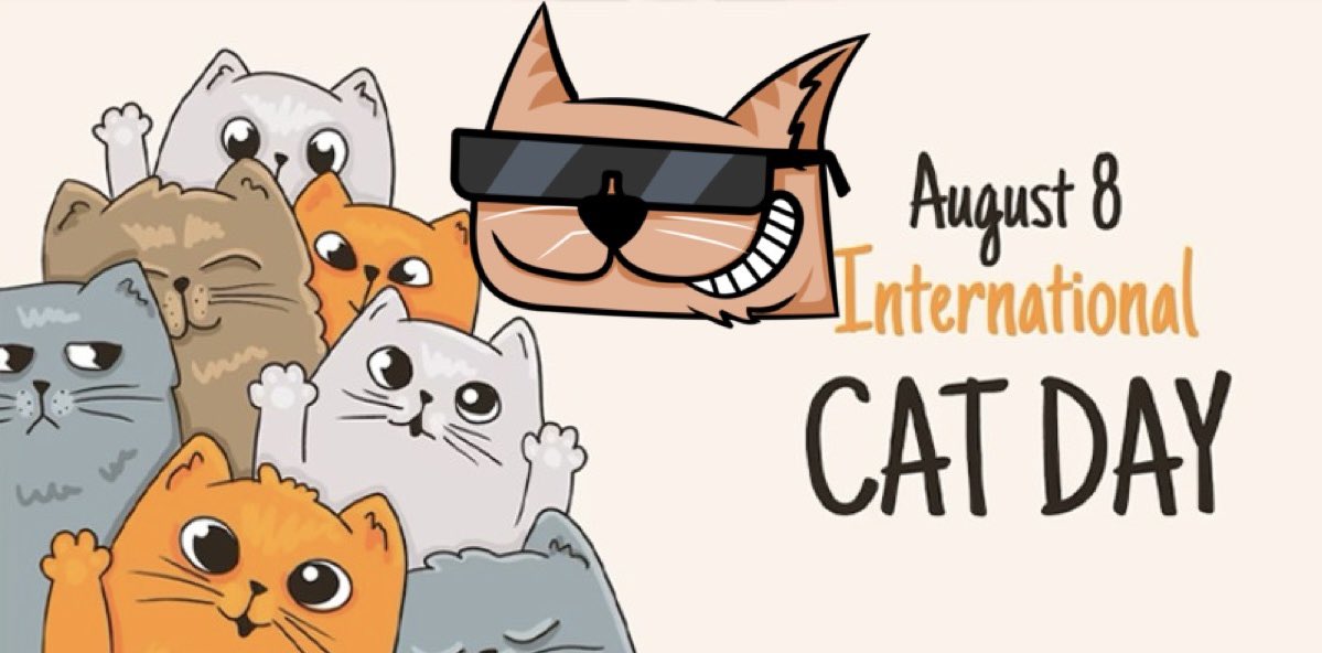 sqrcat4avax's tweet photo. Happy International Cat Day to all Catz out there 🟥😼
@UnrevealedXYZ
@GrumpyCatAvax
@Catwifhandsavax
@CATX_ARMY
@DeWiCats
#InternationalCatDay
#catcoin
#sqrcat
#avax
#memecoin
#bullrun
#catrun https://t.co/hr1iMviR6I