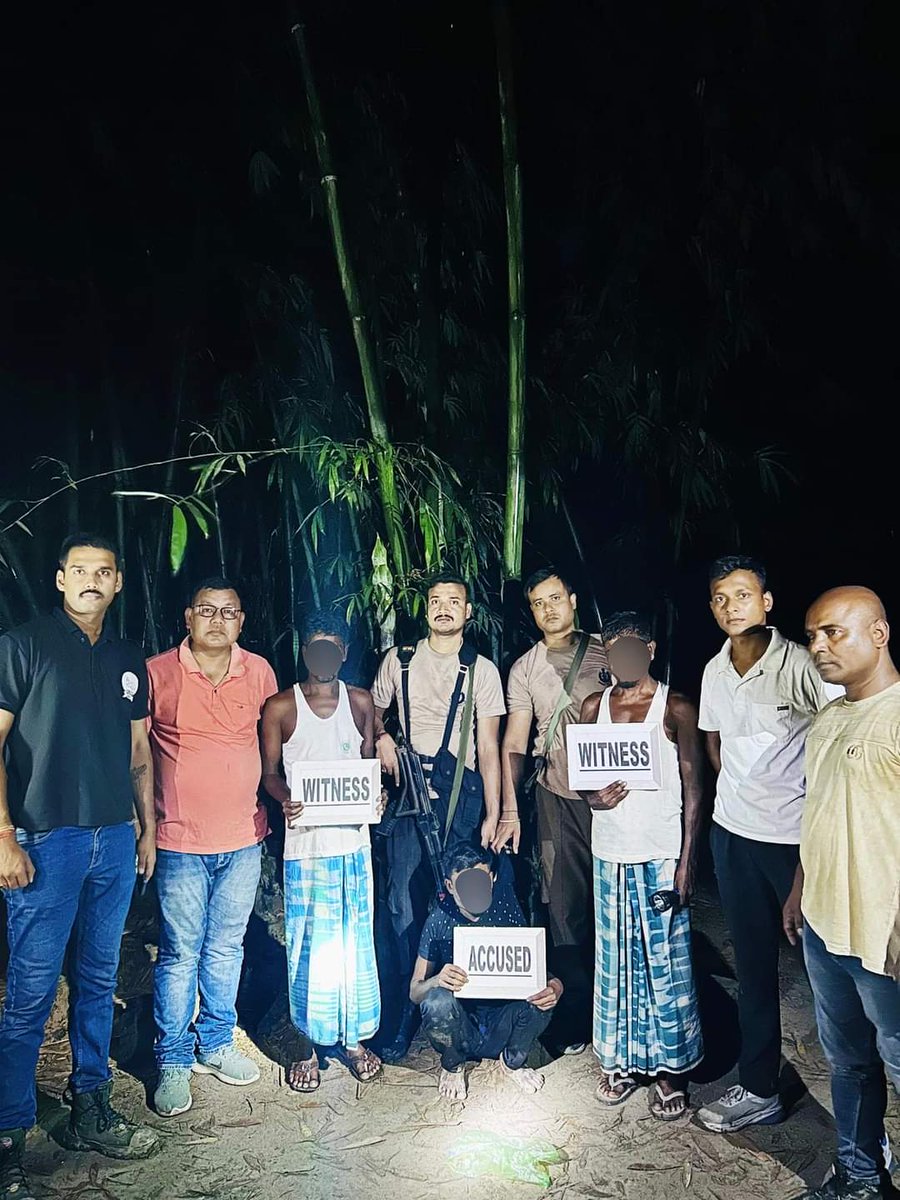 nagaonpolice's tweet photo. A Nagaon Police team led by DSP(P) Sandipon Garg along with OC Dhing PS recovered 9 Plastic Containers filled with suspected Heroin net weighting 1.43 Grams. The accused is arrested for further Legal Action. @himantabiswa @gpsinghips @HardiSpeaks @assampolice @d_mukherjee_IPS https://t.co/NdcZ3jz8x6