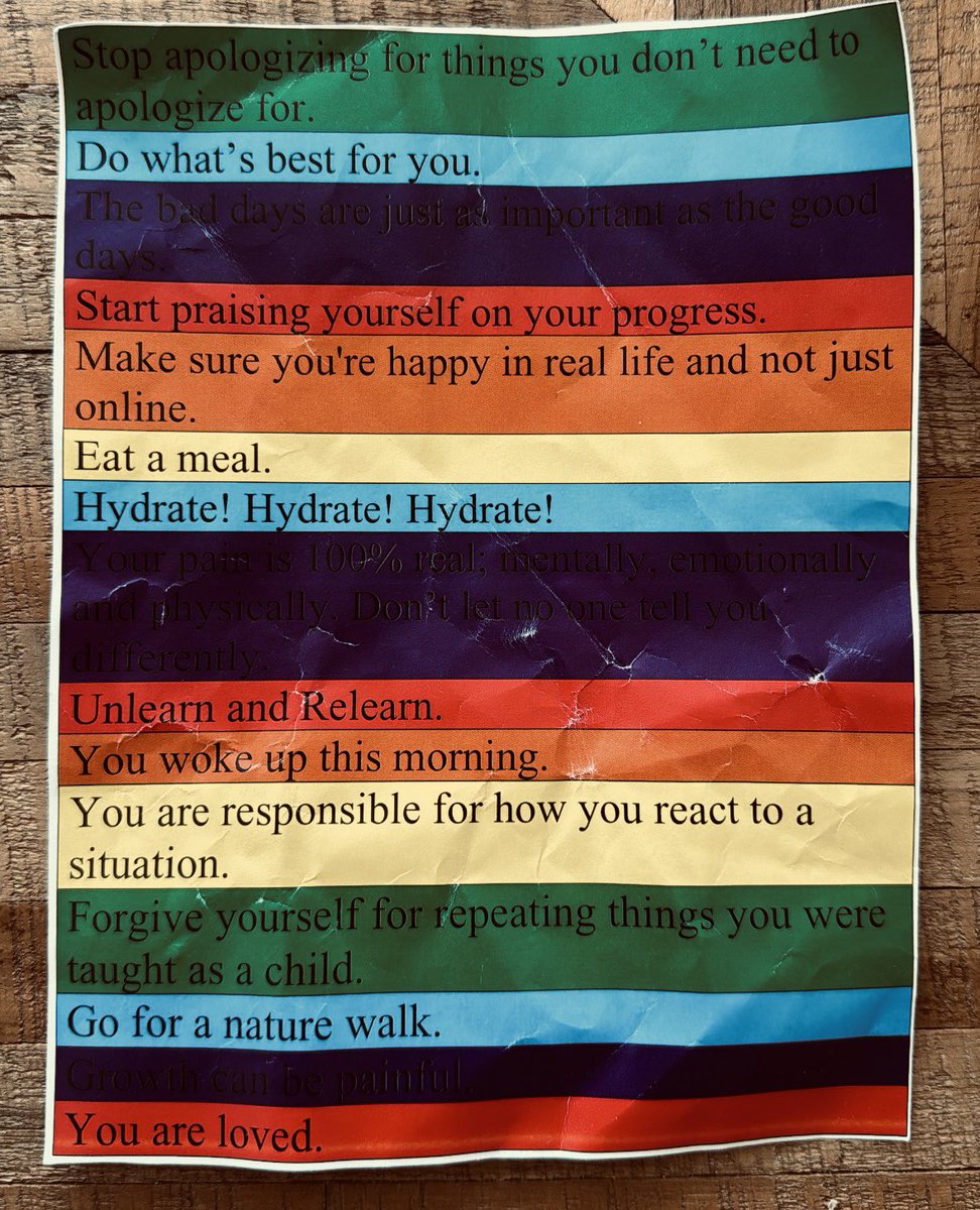 Thank you Jess!!! 🤗
@JessNLloyd 
Love it and the reminders that came with the shirt! 
So inspirational! 
Congratulations on your beautiful project!🤗✨🙏🏾💕