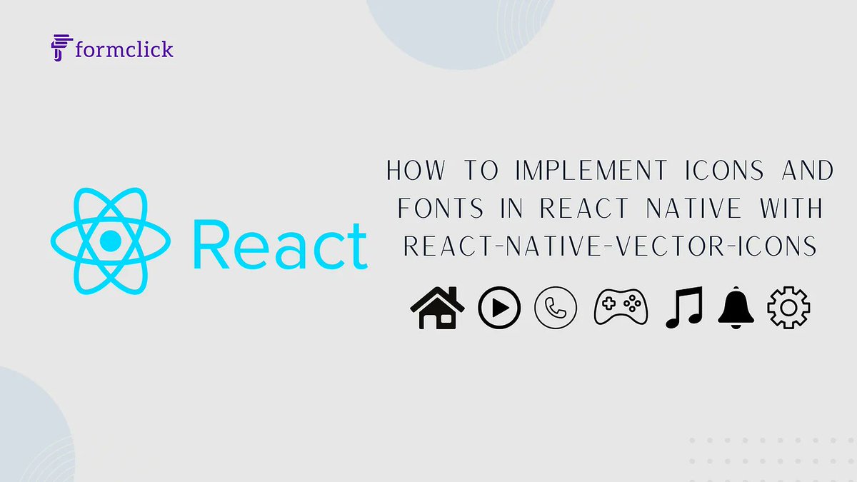 formclickoff's tweet image. Check out our latest guide on how to implement them using react-native-vector-icons. Perfect for adding that extra touch of flair to your UI.
#formclick #reactnative  #mobiledev 
Read more at blog.formclick.io/post/how-to-im…