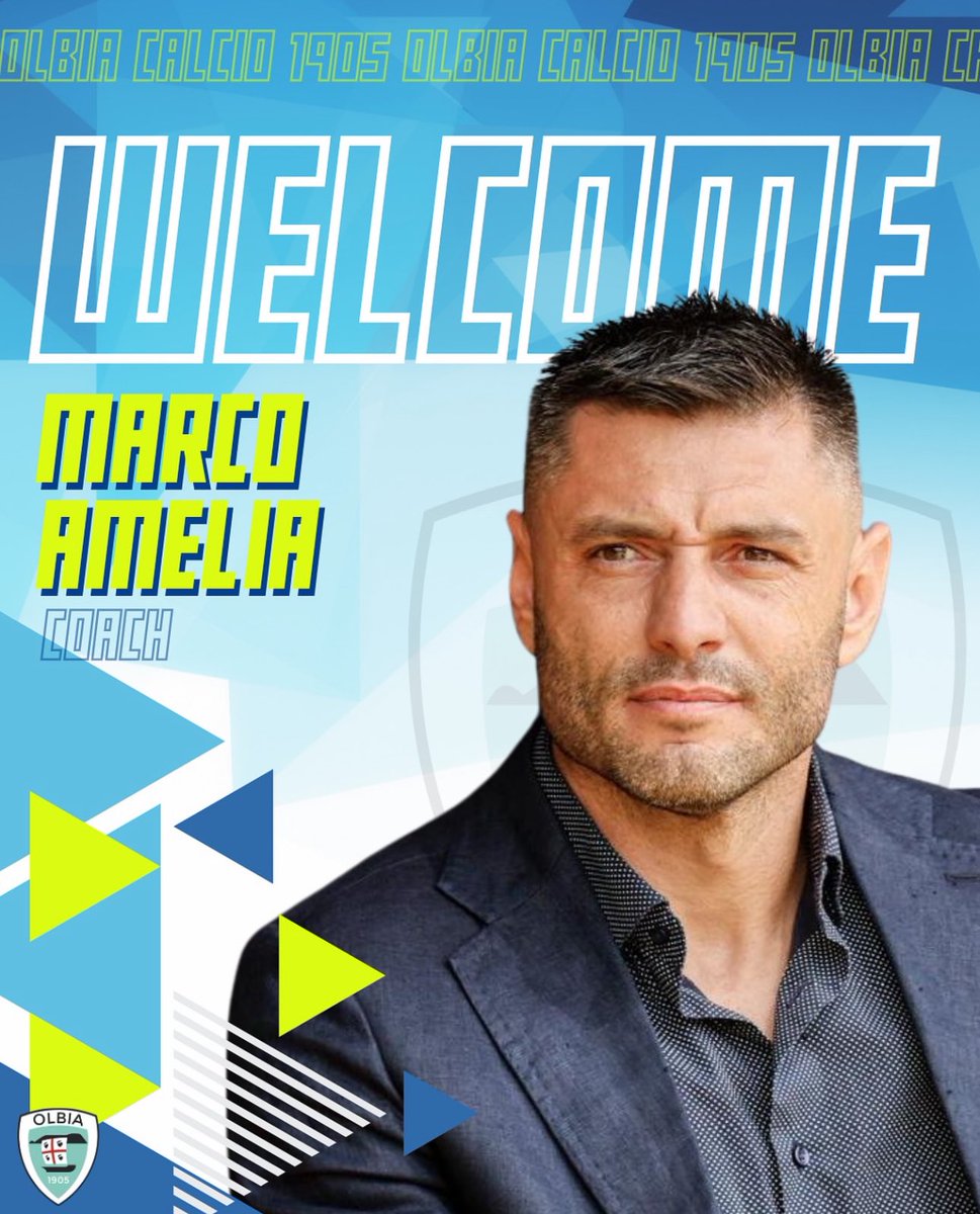 🚨Olbia Calcio 1905 è lieta di annunciare la nomina di Marco #Amelia come nuovo allenatore della prima squadra.

La società augura a Mister Amelia un caloroso benvenuto e tanti successi nella sua nuova avventura tra i Guardiani del Faro 🤍

#WelcomeAmelia