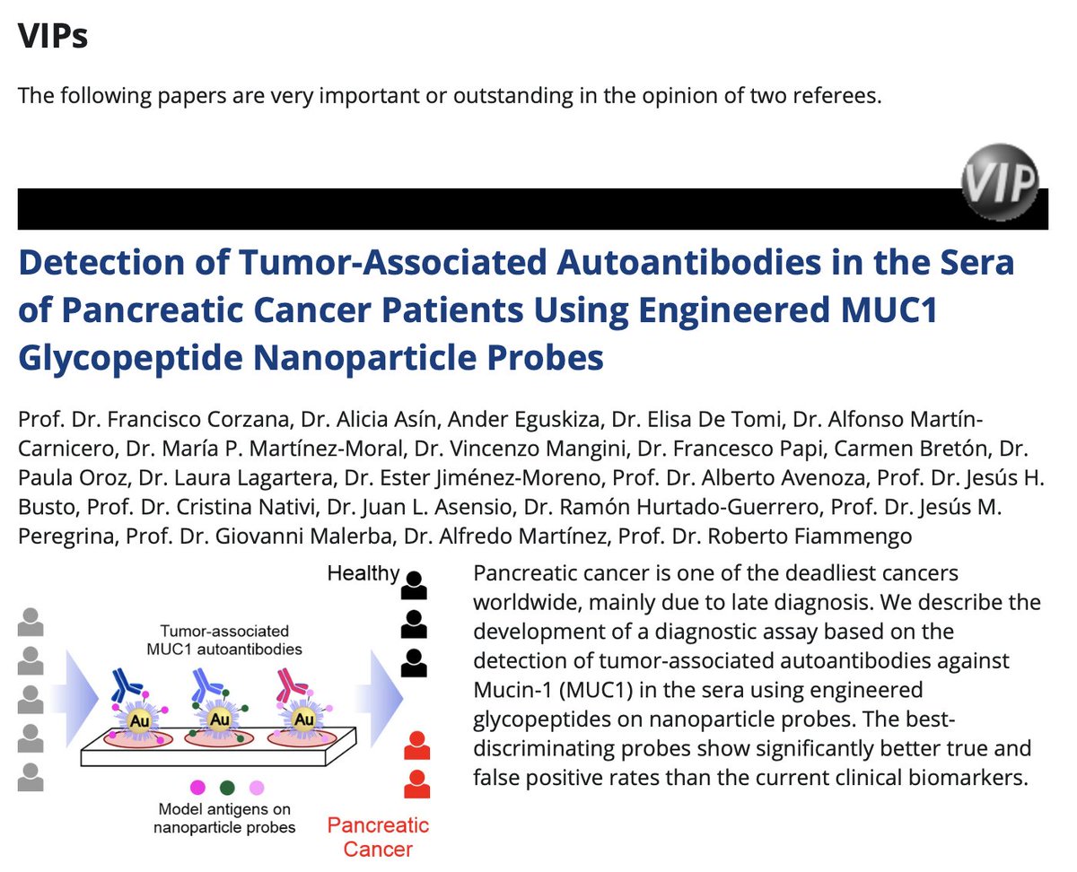 hebusto's tweet image. El trabajo de nuestro grupo de Química Biológica de @unirioja, liderado por @pcorzana, ya está en acceso abierto en @angew_chem. Y reseñado por la propia revista como VIP, Very Important Paper!!!! #DetecciónCáncer @ContraCancerRIO @ContraCancerEs   onlinelibrary.wiley.com/doi/10.1002/an…