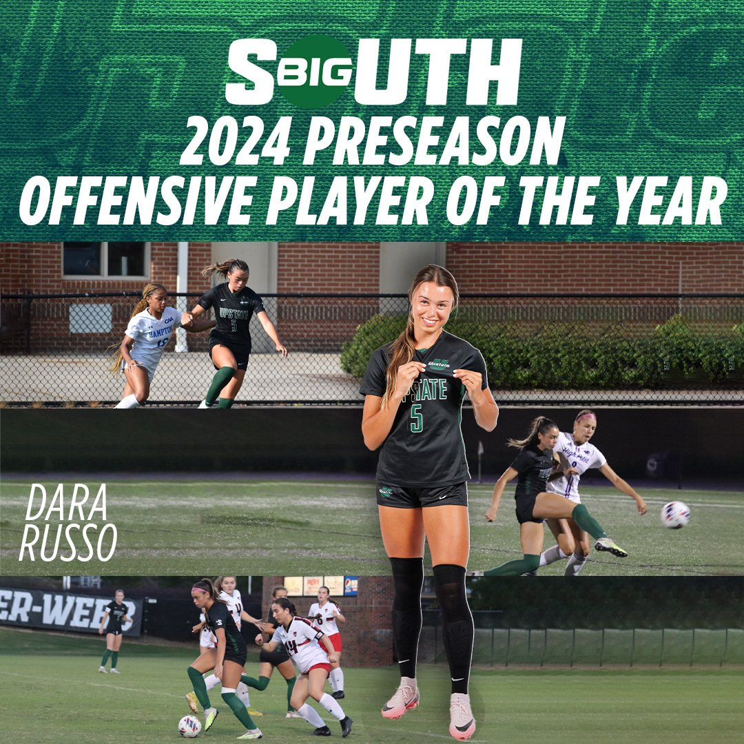 Did you expect anything less? 

Dara Russo is named the Big South Preseason Offensive Player of the Year for the second straight season after earning the 2023 Big South Offensive Player of the Year last season! 

#SpartanArmy ⚔️