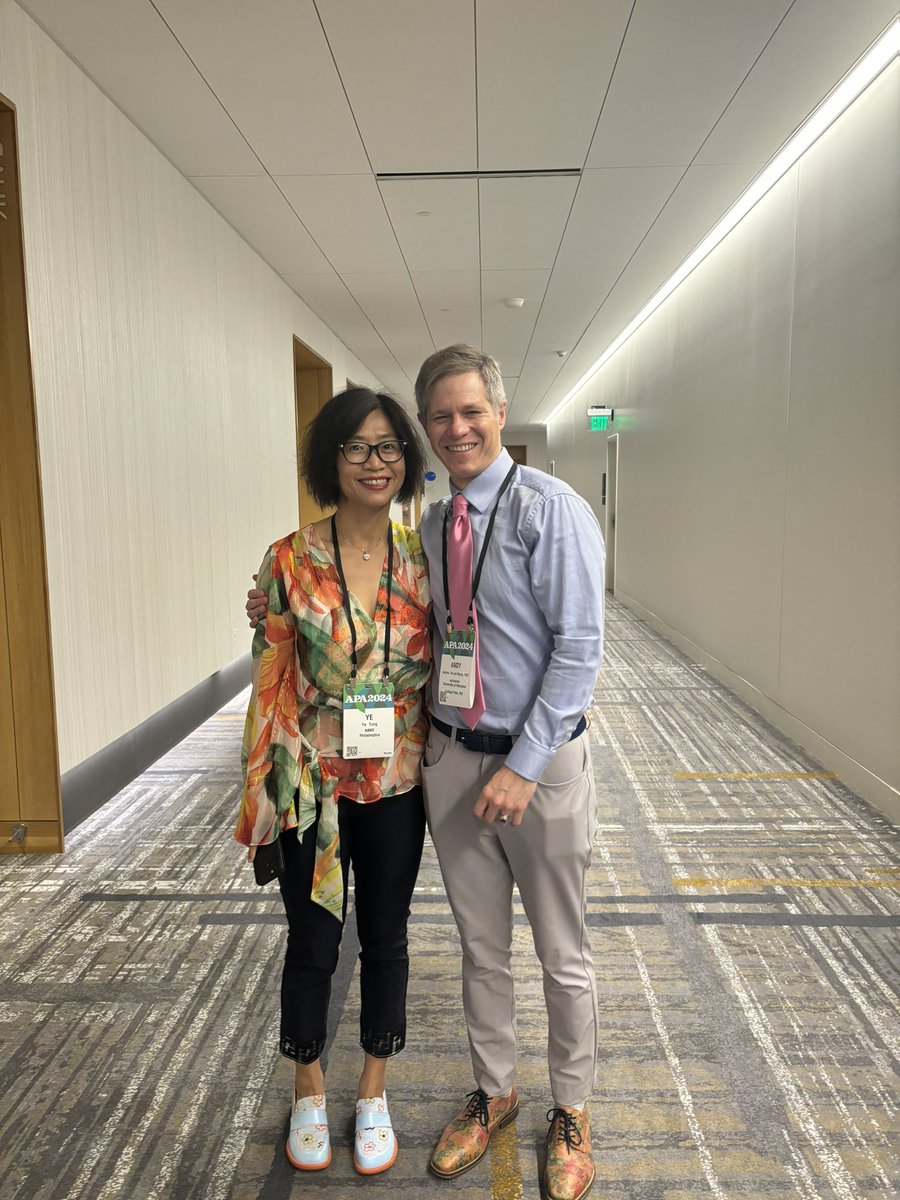 So awesome doing this listening session with Co-Chair <a href="/YeTong1622/">Ye Tong</a> on the revisions to the 2014 Standards for Educational and Psychological Testing, here till noon at Hyatt Regency, Tahuya Room on the 5th Floor! Stop by!

<a href="/APA/">American Psychological Association</a> <a href="/AERA_EdResearch/">AERA</a> <a href="/NCME38/">NCME</a>