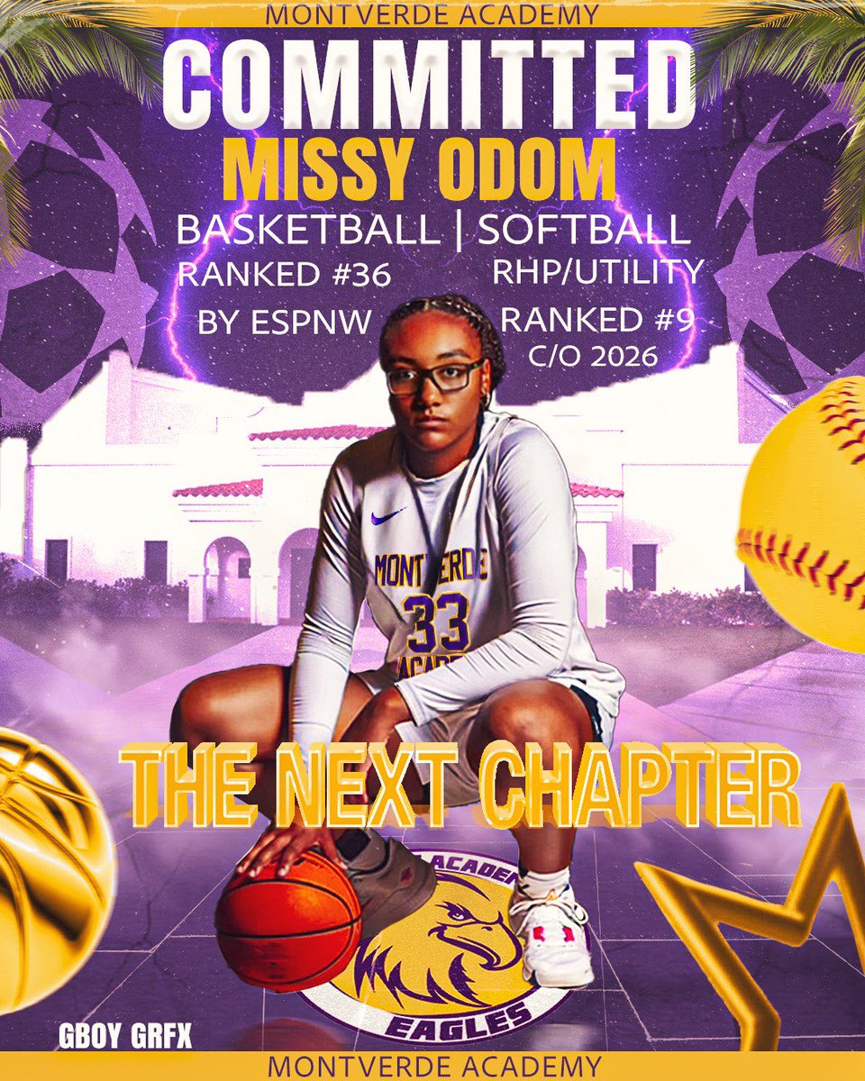 The Next Chapter 🥎🏀. I want to take this time and thank my former teammates and coaches for the run at Jasper High School... State champs in Softball and Basketball what a year! I look forward to the challenges ahead of me…Florida here I come!!