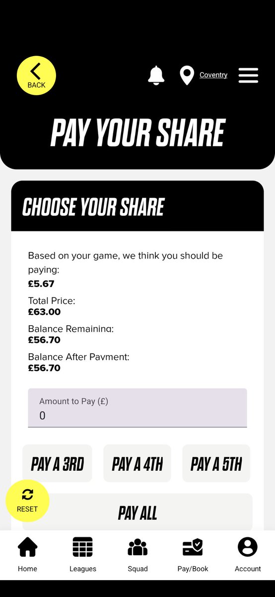 kieranm22's tweet photo. @jack_eyes It's awful, it took my money yesterday but didn't book my spot. It also gives a suggested amount you owe based off 10% of the remaining balance rather than the total price 🤦🏻‍♂️ https://t.co/PIohA0wCny