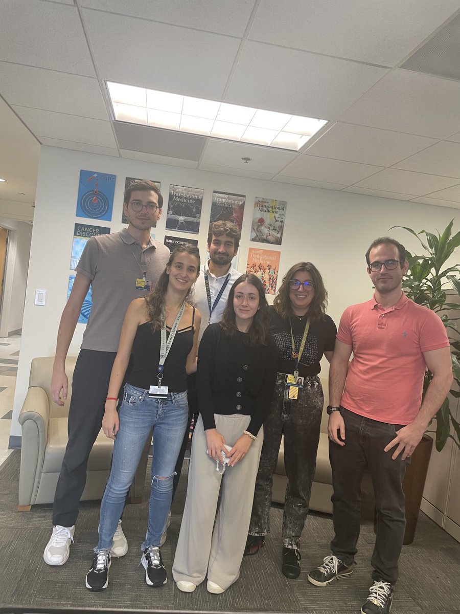 Elsa Anagnostou (@valsamoa) on Twitter photo Strong #greek #young #investigator representation spending their summer with the <a href="/MolecularOncLab/">Molecular OncologyLab</a> <a href="/Hopkins_MTB/">Johns Hopkins Molecular Tumor Board</a> <a href="/HopkinsThoracic/">Johns Hopkins Thoracic Oncology</a>! Sad to see the summer internships ending… Strong #greek #young #investigator representation spending their summer with the <a href="/MolecularOncLab/">Molecular OncologyLab</a> <a href="/Hopkins_MTB/">Johns Hopkins Molecular Tumor Board</a> <a href="/HopkinsThoracic/">Johns Hopkins Thoracic Oncology</a>! Sad to see the summer internships ending…