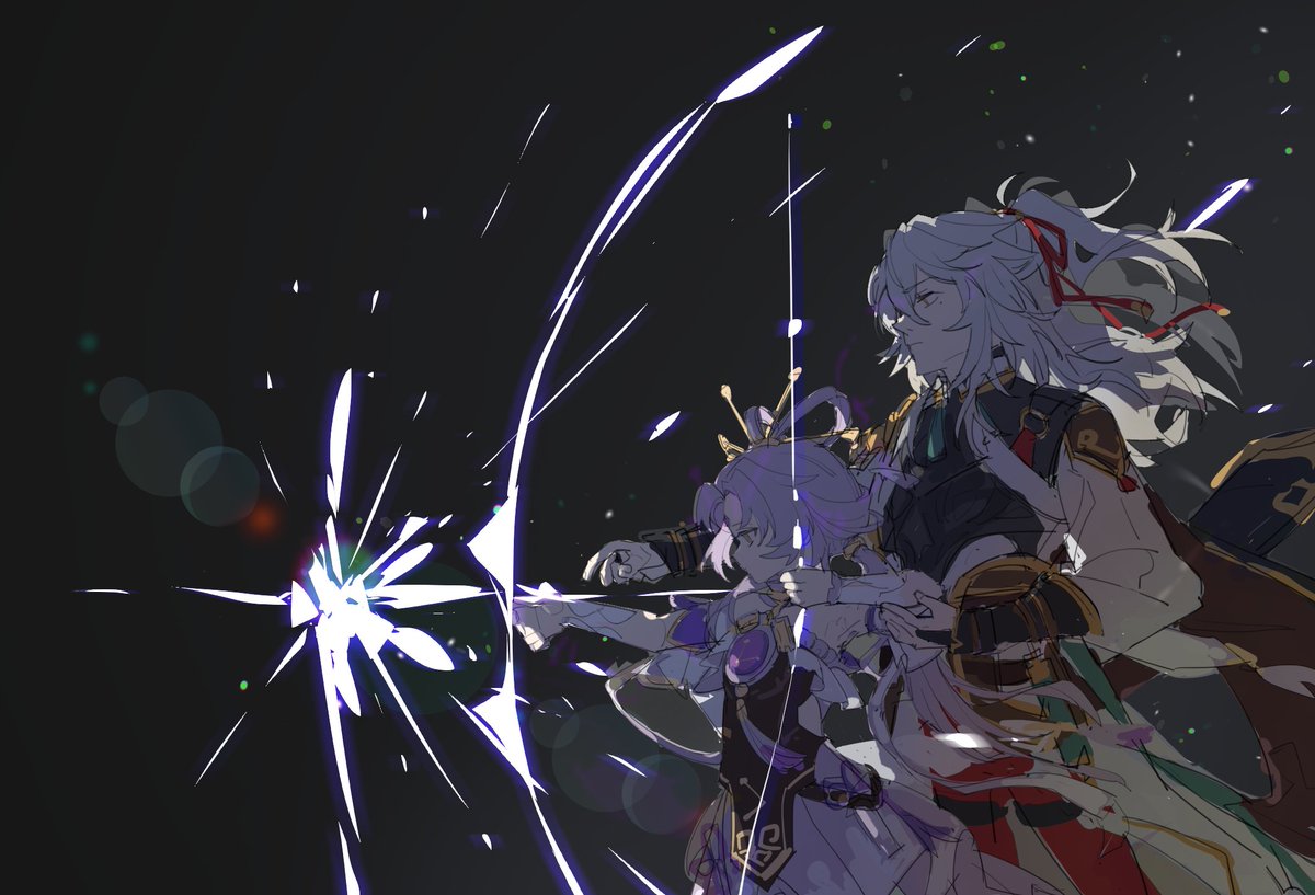 #HonkaiStaiRail #HSRFanart #JingFu #Jingyuan #FuXuan 
The Hunt it with us.