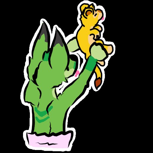 CubbyAdventure's tweet image. Making quick silly stickers for my new character shift &amp;lt;3 I've been quiet on social media about it but I'm changing my personal fursona design. This doesn't mean my original roo doesn't still hold a special place in me just, but I needed a change of pace after 15 years &amp;lt;3