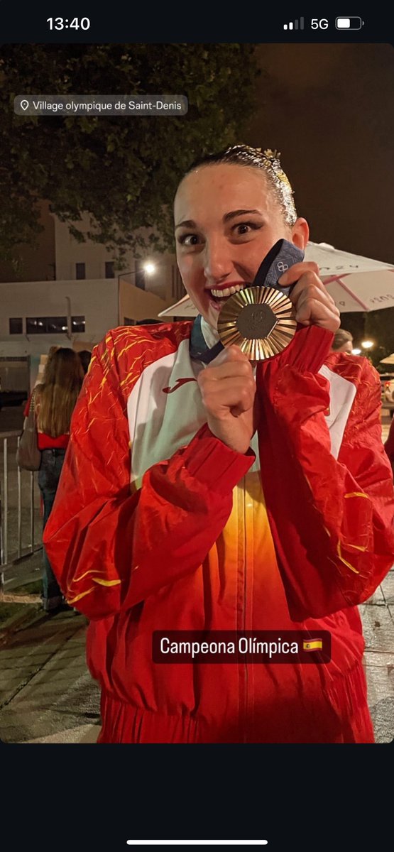 Nuestra más sincera enhorabuena a Marina Polo, futura farmacéutica que acaba de conseguir la Medalla de Bronce en Natación Artística en #Paris2024 

 ¡Felicidades! 🏊‍♀️🥉
