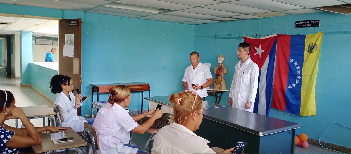 Exposición sobre temas de rehabilitación para todos
#FidelPorSiempre #CubaPorLaVida
<a href="/Cubacooperabol2/">Brigada Médica 🇨🇺 Bolívar🇻🇪</a> <a href="/DonaisD22621/">Donais Debrosse</a> <a href="/yunia1903/">@yunia1903</a>
<a href="/Adela87793657/">@Adela</a> <a href="/BellNaylin/">Naylin Ferrer Bell</a> <a href="/yilianpg96/">Yilian Perez</a>
@Mpatarron84533 @Yanileisy031707
<a href="/DieguezYai56605/">Yair Dieguez</a> @Kirenia77 <a href="/AsicLinoMaradei/">ASIC Lino Maradei</a> <a href="/MunizOsmel86550/">Osmel M</a> <a href="/jose_gisel91346/">Gisela Jose</a>