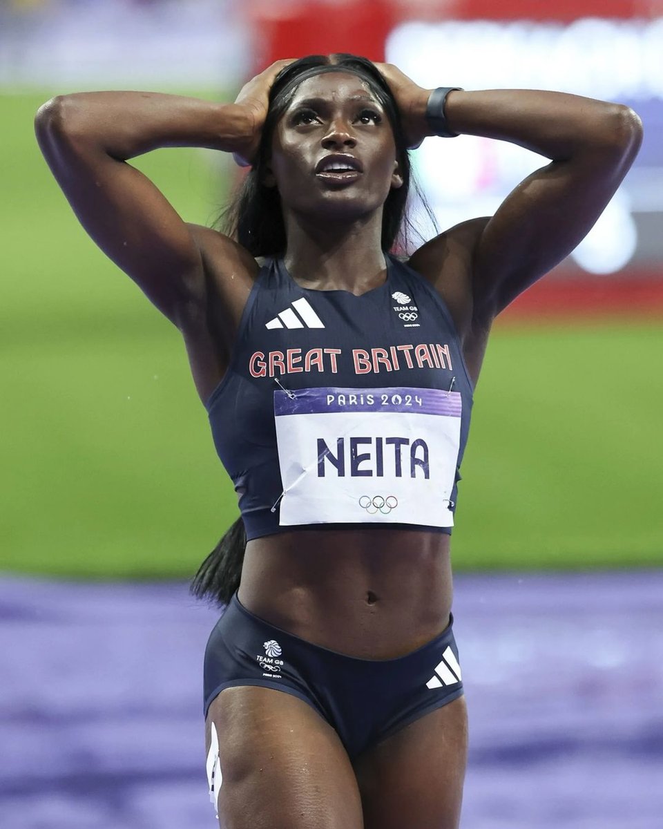 Daryll Saskia Neita (@daryllneita) on Twitter photo What a week it’s been so far ! ❤️🔥
4th in the 100m, 5th in the 200m at the Olympic Games. So so close to the medals both times!
Proud of the races I put together here in Paris, gave each race my all and I’m sooooo hungry for more, the interview says it all!
🔥✨📈 What a week it’s been so far ! ❤️🔥
4th in the 100m, 5th in the 200m at the Olympic Games. So so close to the medals both times!
Proud of the races I put together here in Paris, gave each race my all and I’m sooooo hungry for more, the interview says it all!
🔥✨📈