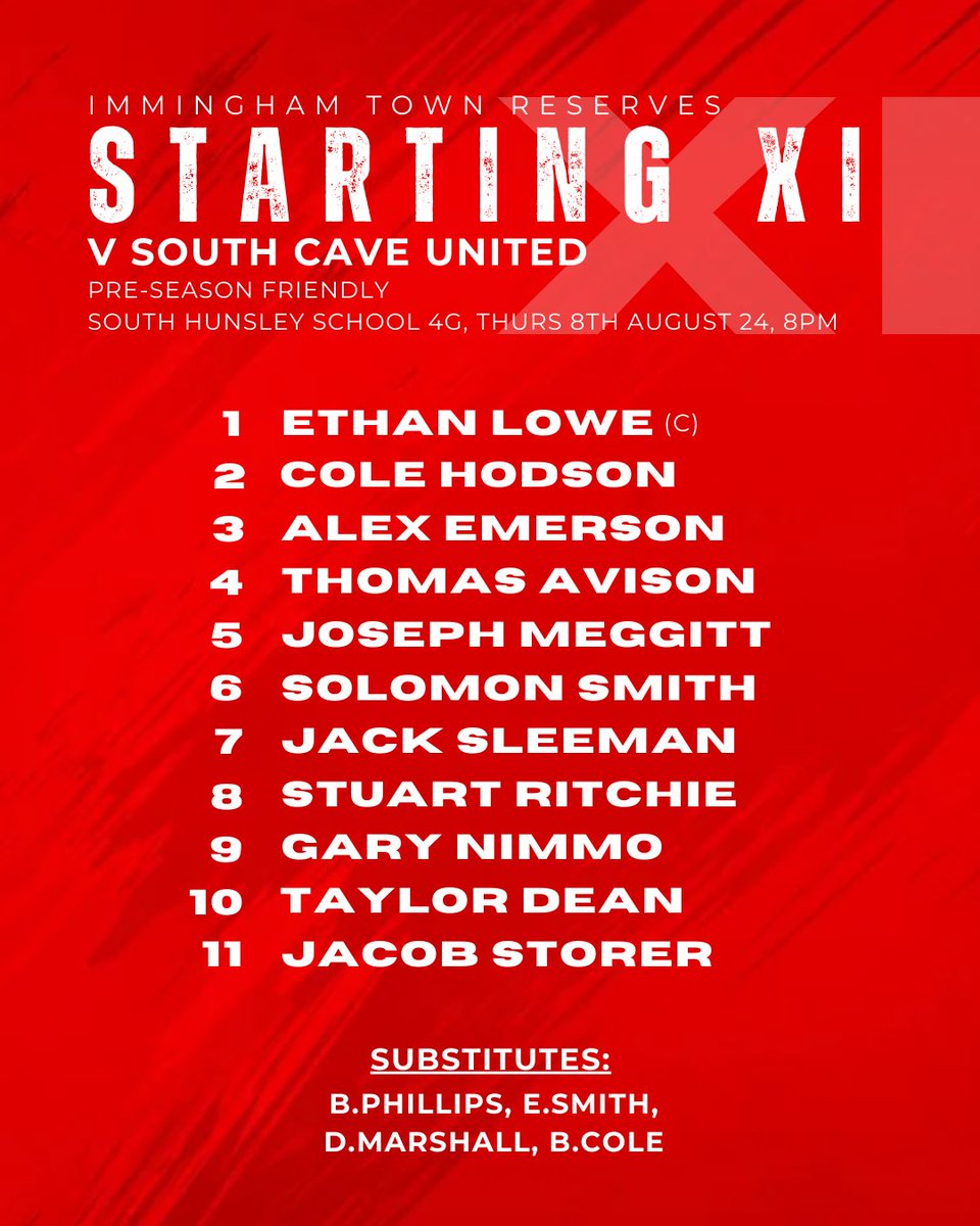 Immingham Town Reserves & Youth tweet media