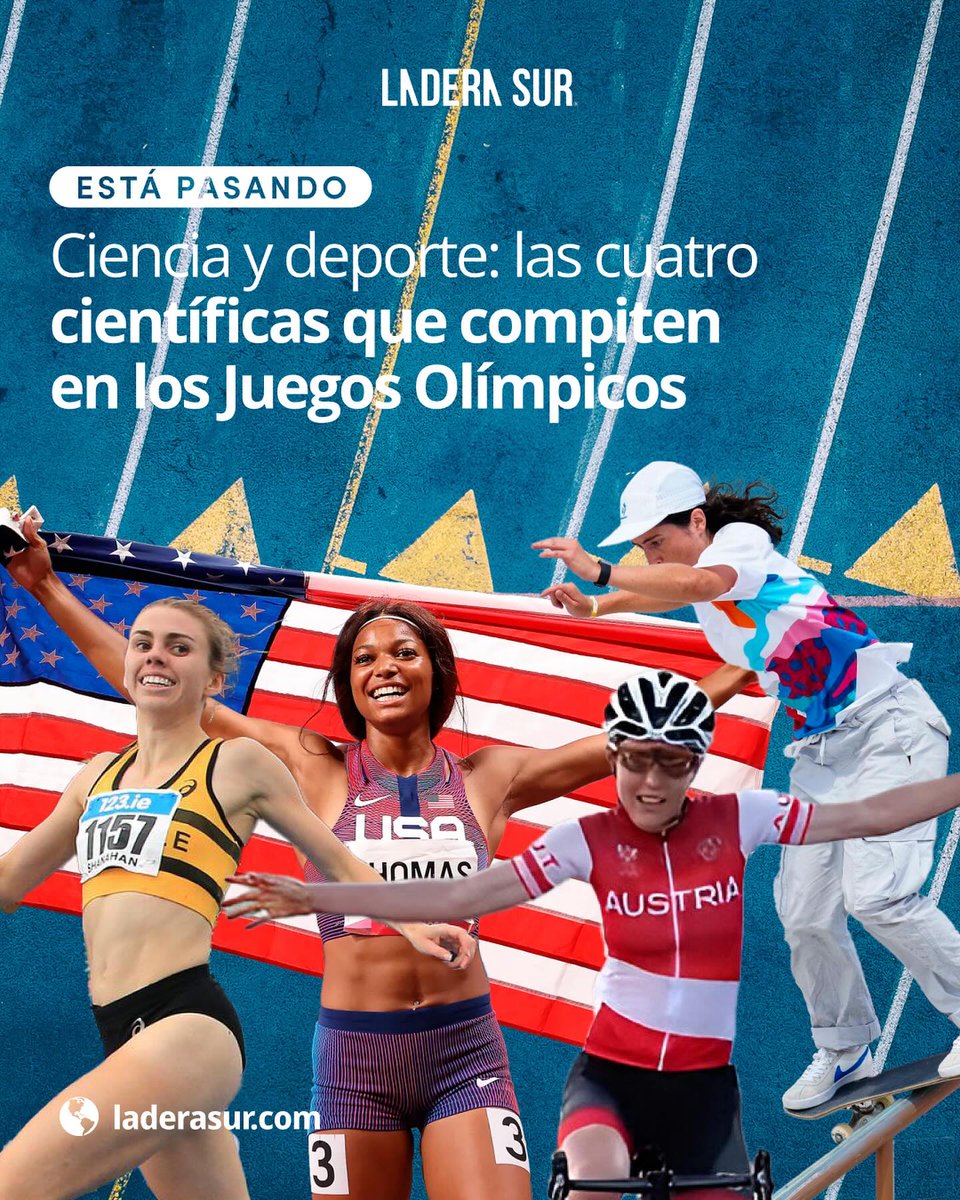 Destacado 👀
🗞️<a href="/ladera_sur/">Ladera Sur 🌎</a> publica esta significativa nota sobre la destacada participación de 4 científicas en los Juegos Olímpicos de París 24' 🎇
Leer 👉 tinyurl.com/295ls6dz
Aplaudimos este contenido pues somos mujeres liderando un proyecto de salud FIC -R #GOREMAULE #STEM