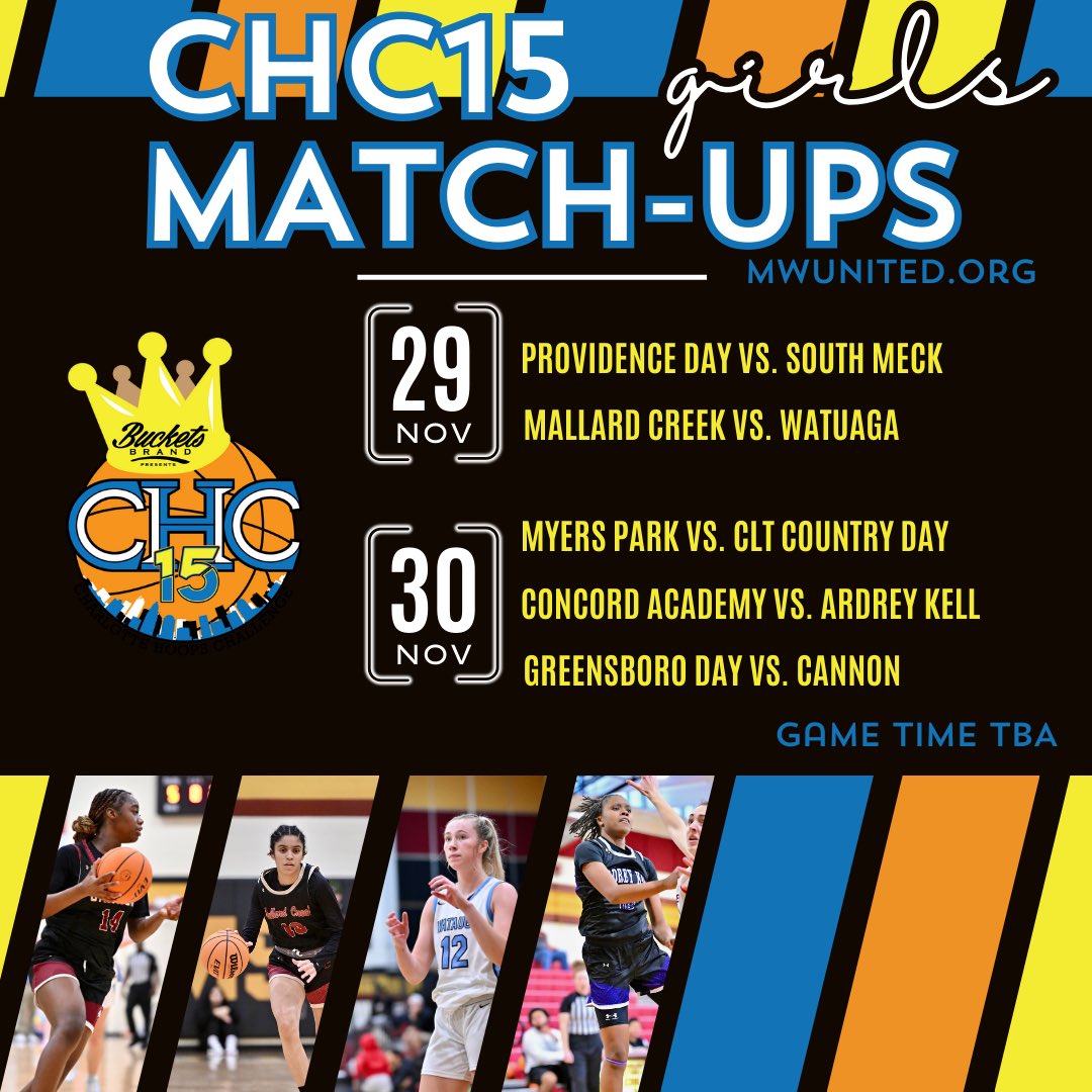 CHoopsChallenge's tweet photo. Mark your calendars for these hot girls matchups at the #CHC15. https://t.co/cyuLaKLQKc
