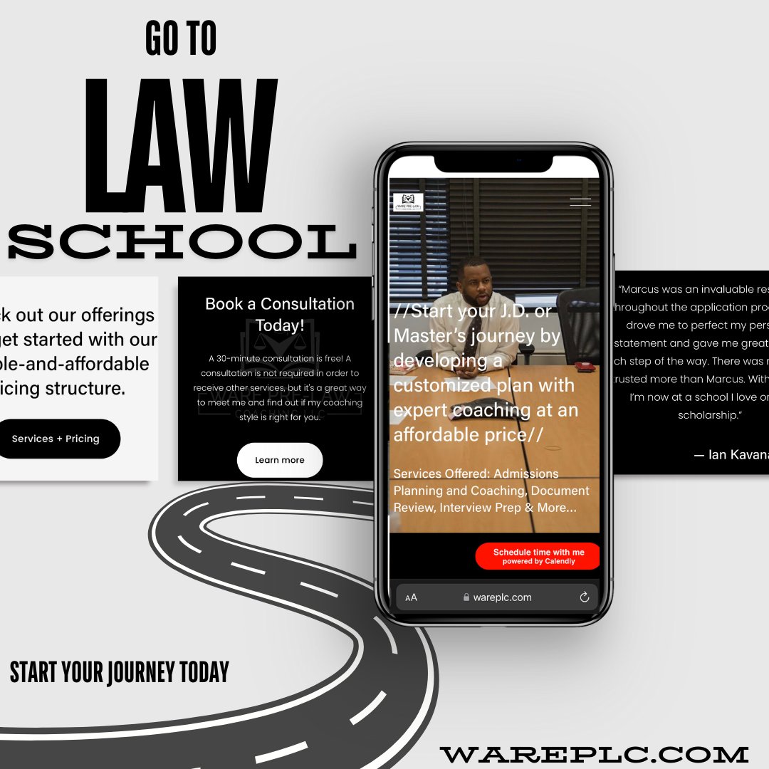 marcusaware's tweet image. Unlock your full potential with expert law school prep coaching! Transform your LSAT study strategy, craft compelling narratives that showcase your unique journey, and confidently navigate your path to a top-tier law school. 🚀📚 #LawSchoolPrep 

🔗wareplc.com