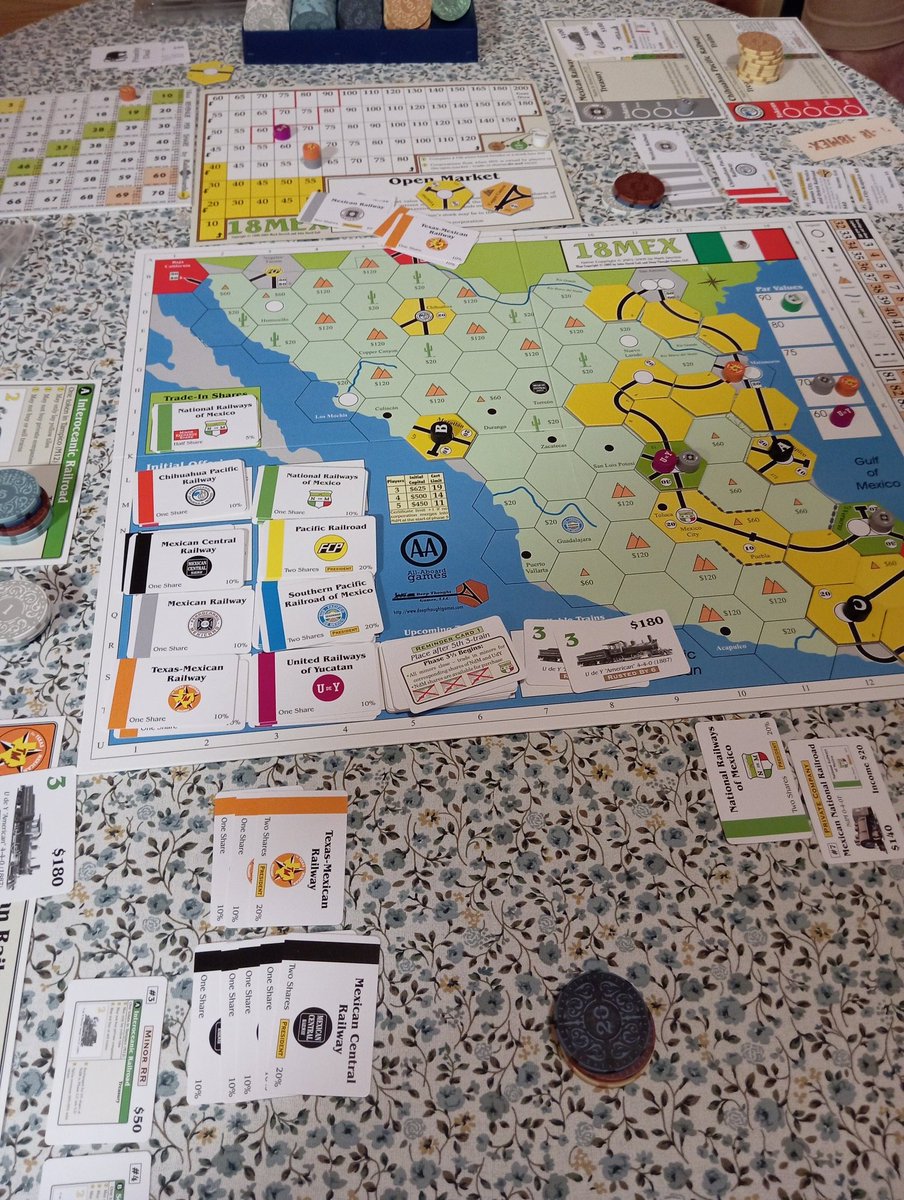 It's good to be back on track 😄
#18xx, #18MEX