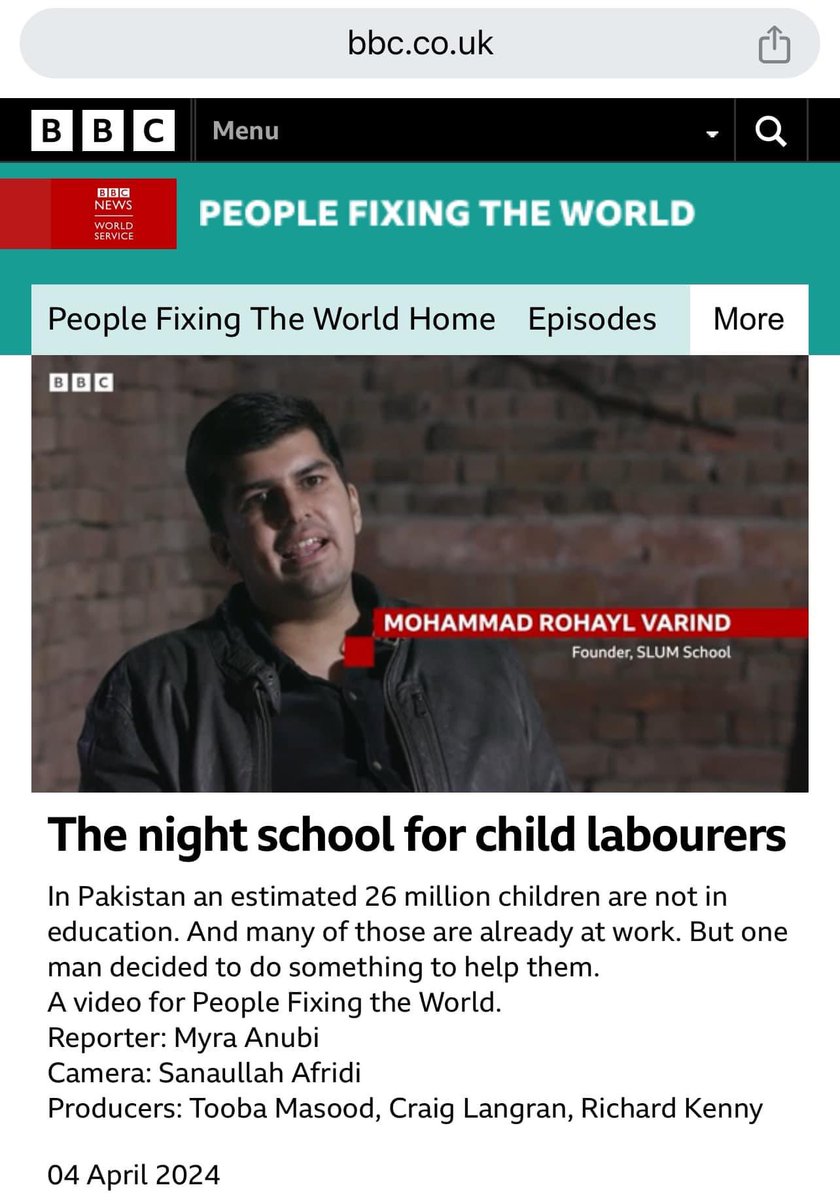 RohaylVarind's tweet photo. Alhamdullilah, Our featured on @BBCWorld 

https://t.co/FNfRdC86zz https://t.co/fLFlfc6U5W