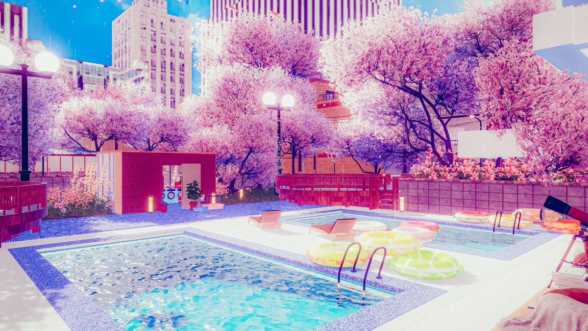 City Of Endlessly Falling Cherry Blossoms
果てしなく散る桜の街

World : 望塔思随3
Author : 元气克星花阳

World URL :
vrchat.com/home/world/wrl…

#VRChat #VRC #VRChat_world紹介
#VirtualPhotography #Neo写真