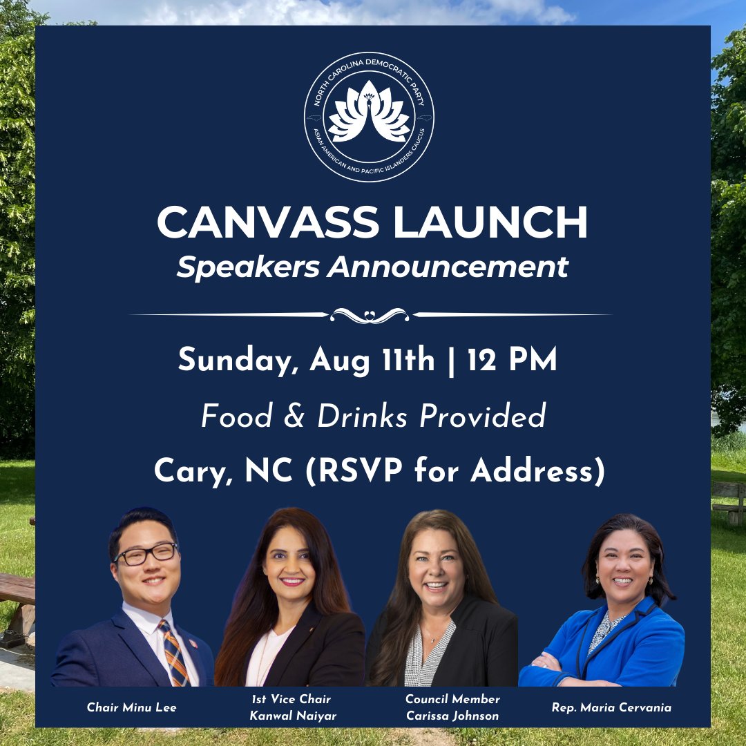 aapi_ncdp's tweet image. Volunteer with us this Sunday so that we can increase AAPI turnout this election and ensure that we elect Democrats up and down the ticket!

Register HERE: mobilize.us/s/h28Qk1

#ncpol #ncdemocrats #aapi #aapicaucus #KamalaHarris2024