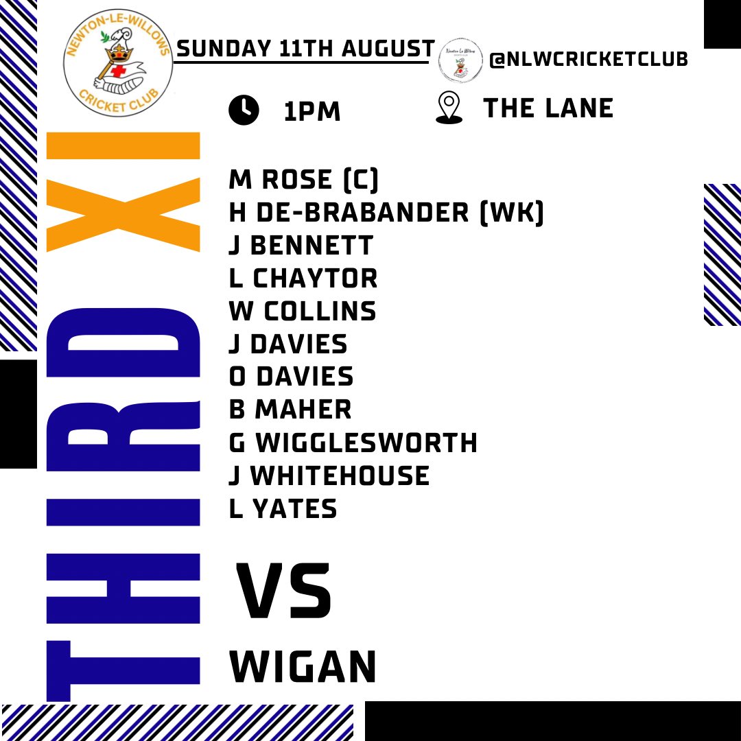 nlwcricket's tweet photo. Another weekend full of cricket this week, with three senior teams playing across both Saturday and Sunday. There is plenty of cricket to watch, as two games are at The Lane, so head down to the club and support the teams. https://t.co/MjcfxlRiRg