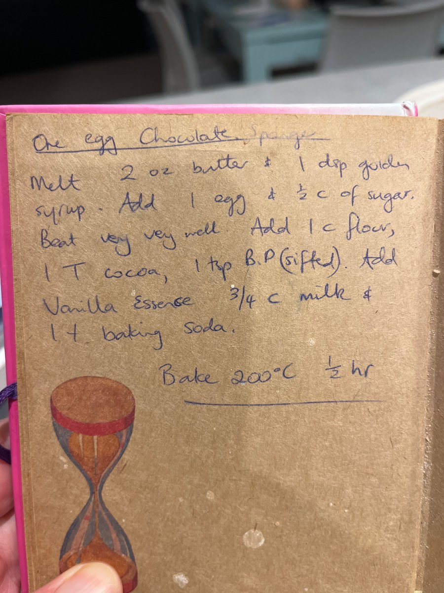 What I’m baking given butter is $9 - great-grandma’s one egg sponge coming at you direct from the 1930’s.