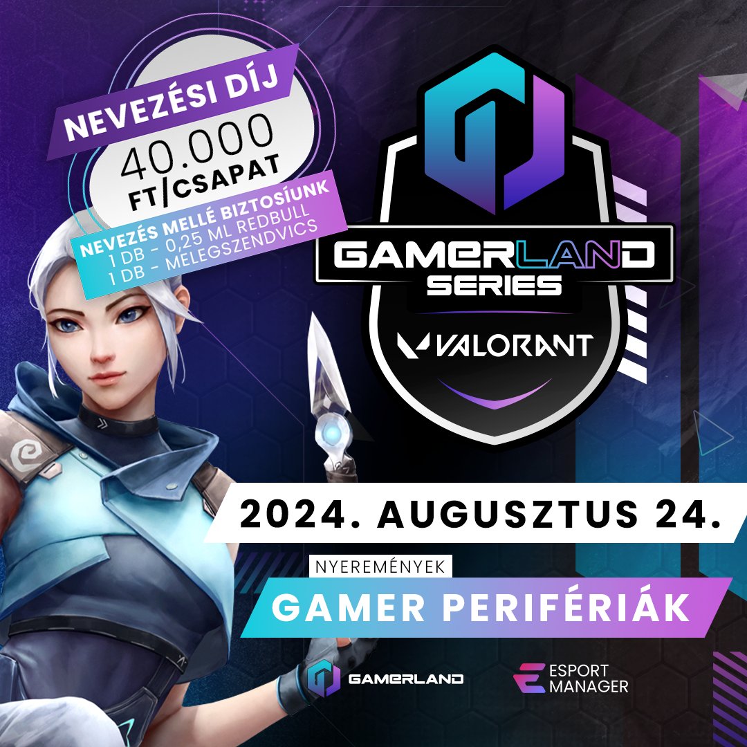 🔥GAMERLAND SERIES VALORANT #2🔥

👉gamerland.hu/gml_lan_1/👈

Hajráá👀👀