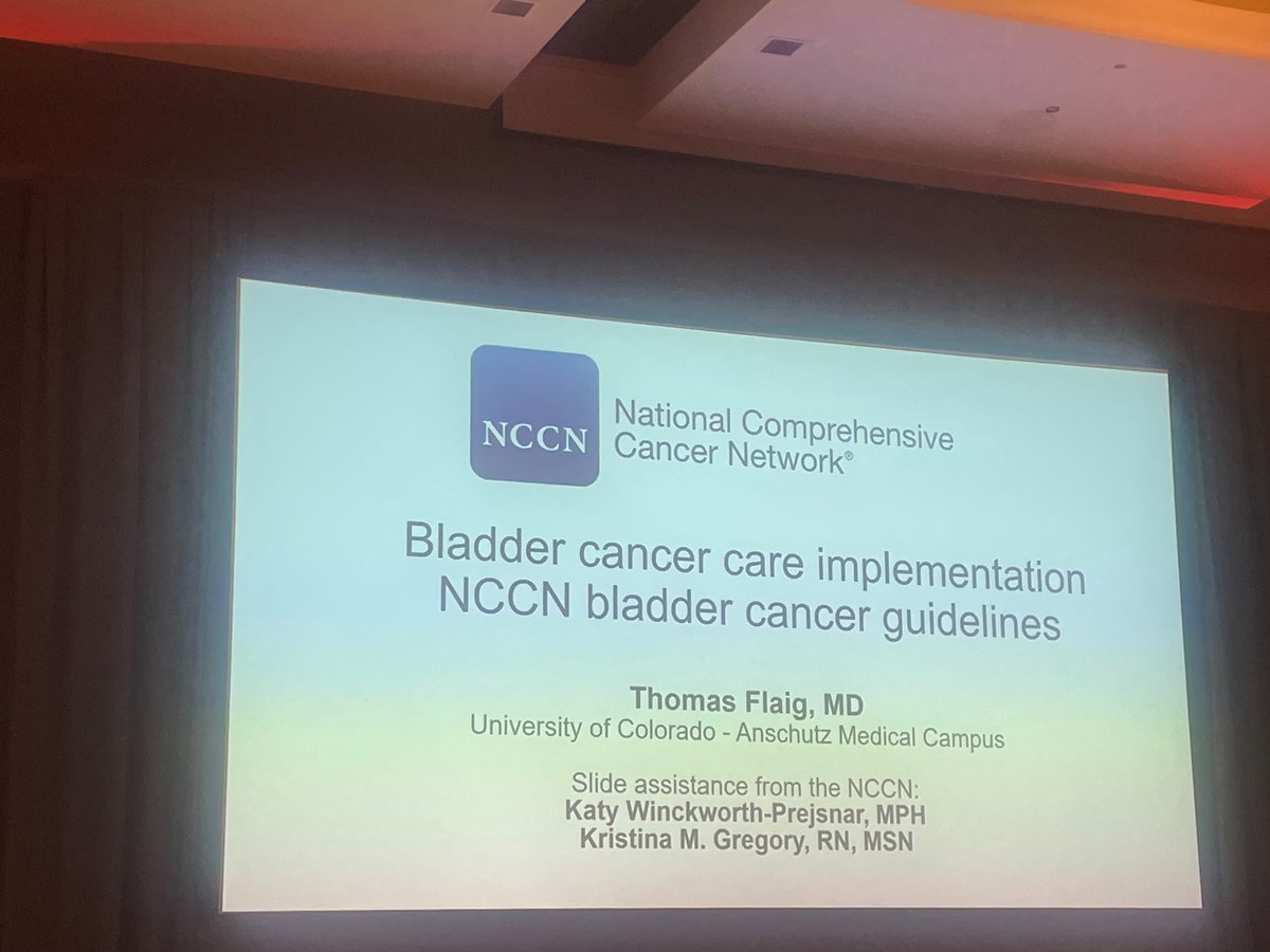 shilpaonc's tweet photo. #BCANTT24 A great overview by @TomFlaigMD, chair of @NCCN #BladderCa guidelines on the process, adaptability, global implementation of the robust guidelines. ~50% use outside of US where many tx not even available/accessible. 
@apolo_andrea @BladderCancerUS @DrRosenbergMSK https://t.co/YSlFTD0eGL