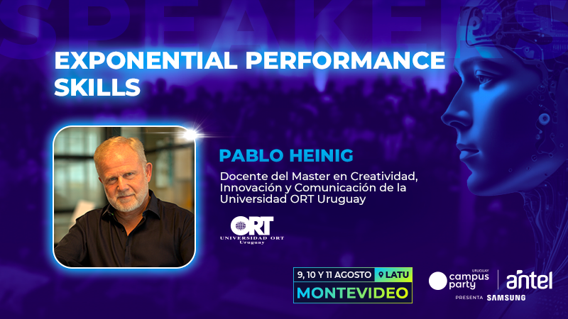 Universidad ORT Uruguay (@universidadort) on Twitter photo <a href="/campuspartyuy/">Campus Party Uruguay</a> <a href="/ETopolansky/">Enrique Topolansky</a> <a href="/emangare/">Eduardo Mangarelli</a> 📢 Exponential Performance Skills
🗓️ Sábado 10 de agosto
⌚️ 16:00 a 16:35
📍 Main Stage <a href="/campuspartyuy/">Campus Party Uruguay</a> <a href="/ETopolansky/">Enrique Topolansky</a> <a href="/emangare/">Eduardo Mangarelli</a> 📢 Exponential Performance Skills
🗓️ Sábado 10 de agosto
⌚️ 16:00 a 16:35
📍 Main Stage